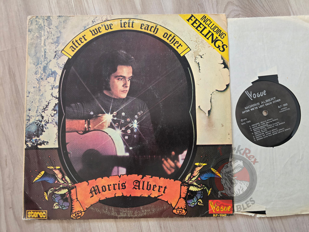 Morris Albert – After We've Left Each Other Turkish Pressing Vinyl Turkey Edition