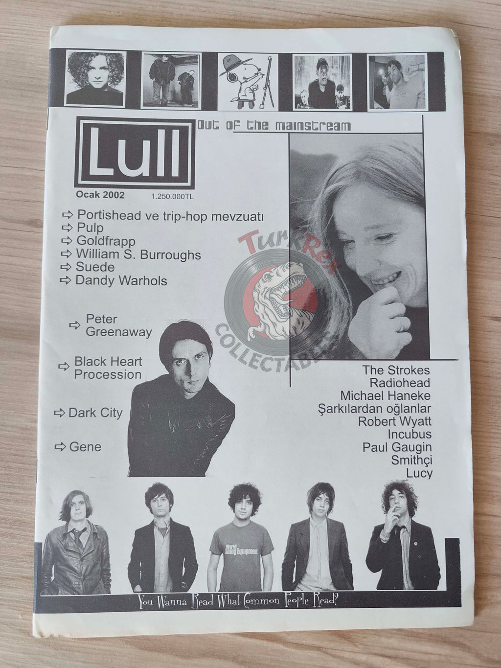 Lull 2002 Beth Gibbons and The Strokes Turkish Mag Turkey Portishead Radiohead Suede