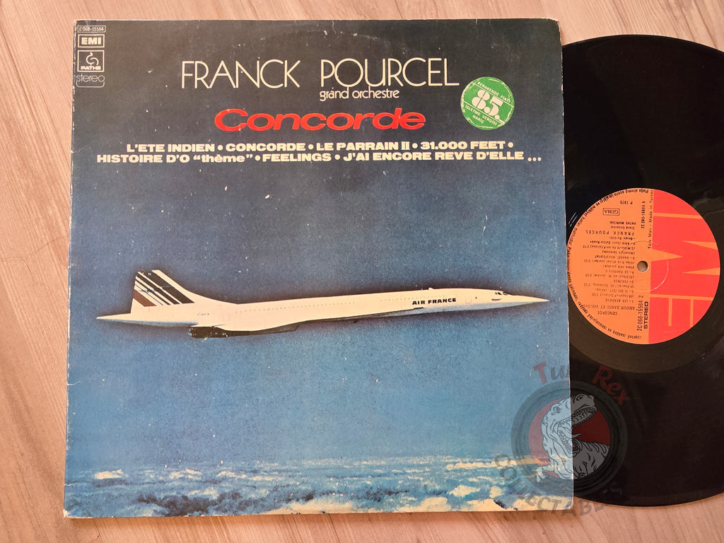 Franck Pourcel – Concorde Turkish Pressing Vinyl Turkey Edition