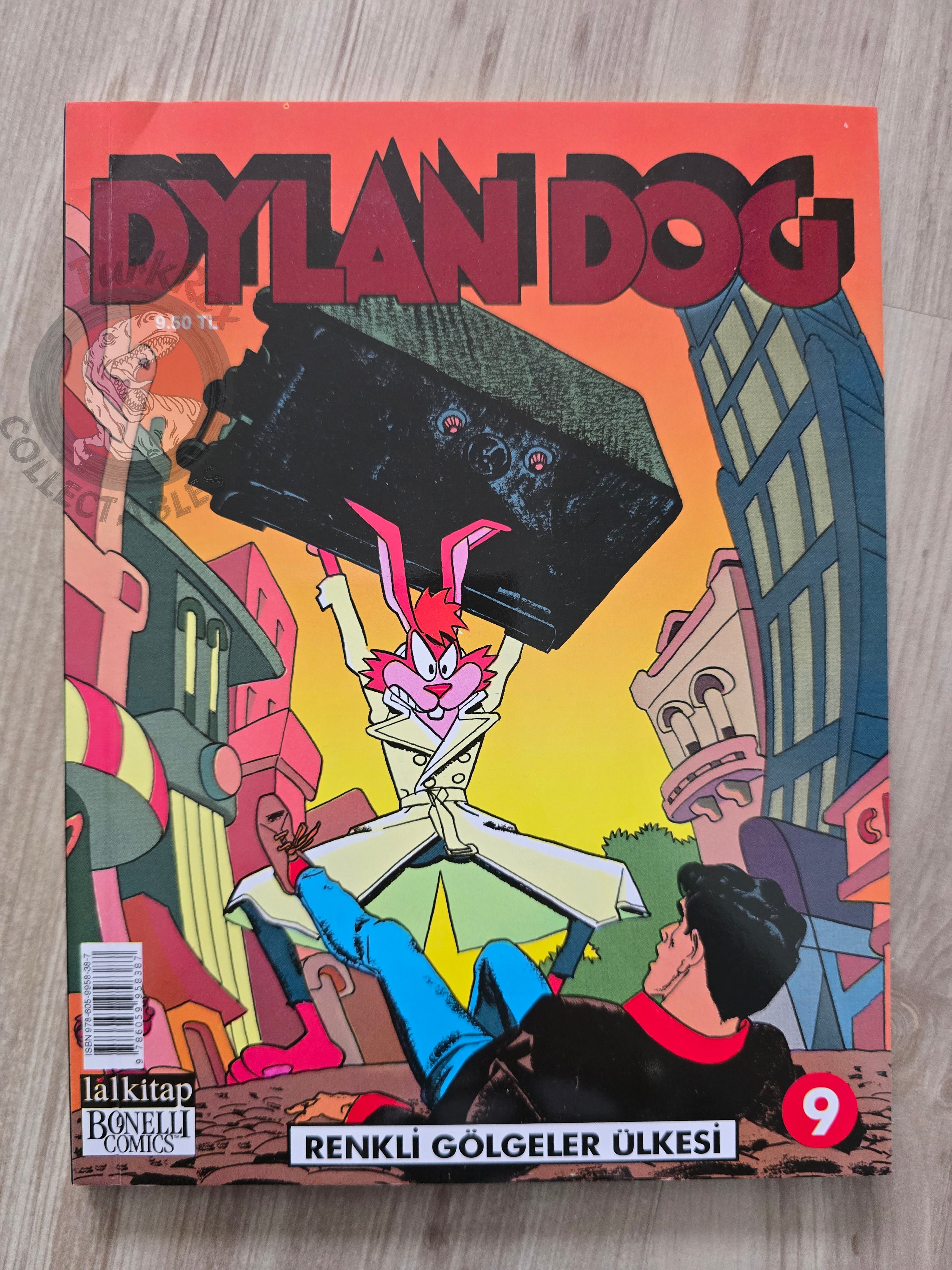 Dylan Dog #9 2015 Turkish Comic Turkey #107 Il paese delle ombre colorate