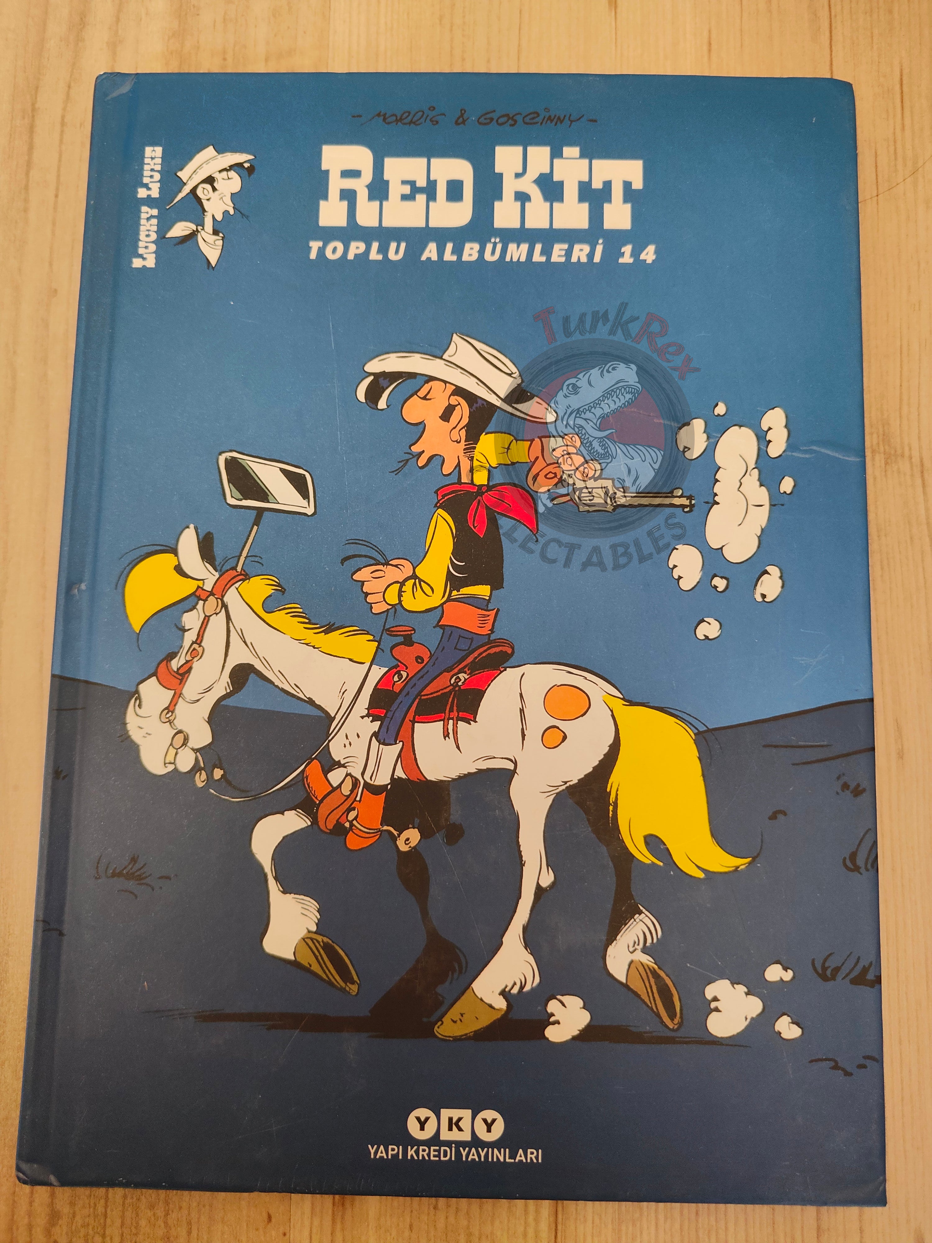 Lucky Luke – L'integrale #14 Turkish Comic Turkey Le Cavalier Blanc