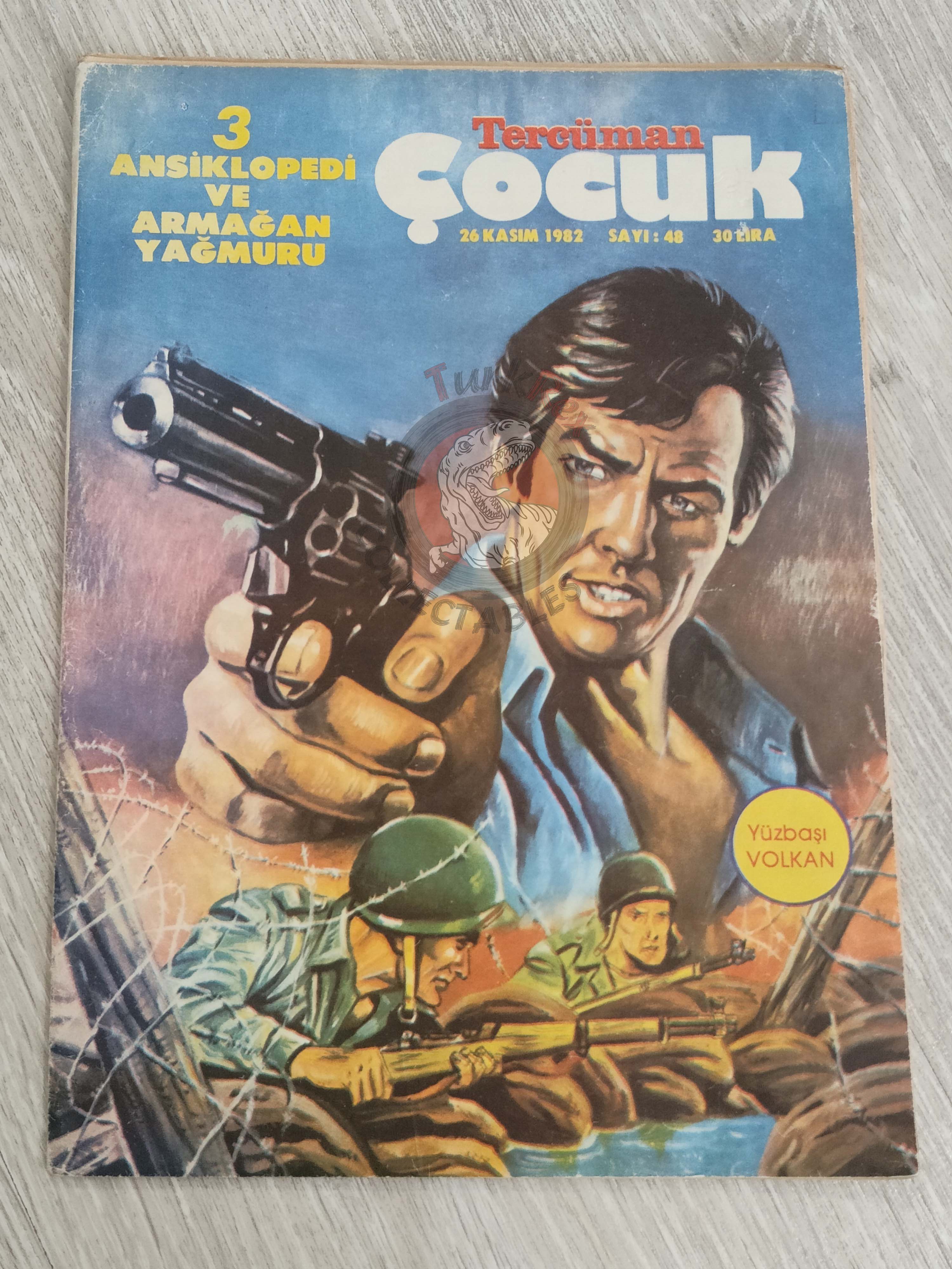 Tercüman Çocuk #48 1982 Turkish Comic Turkey Star Wars #30 Pink Panther Tounga