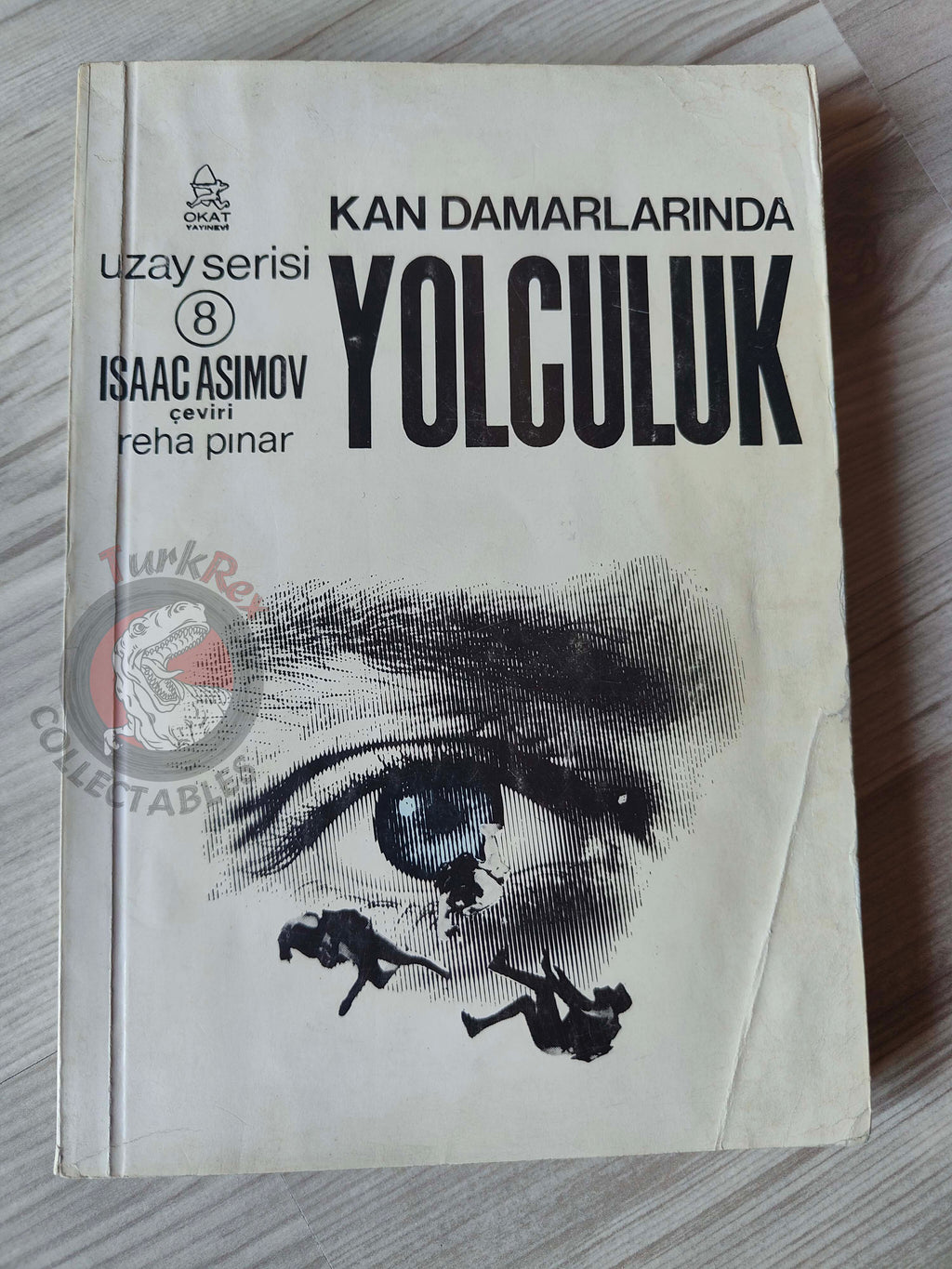 Isaac Asimov – Fantastic Voyage 1971 1st Turkish Book Turkey