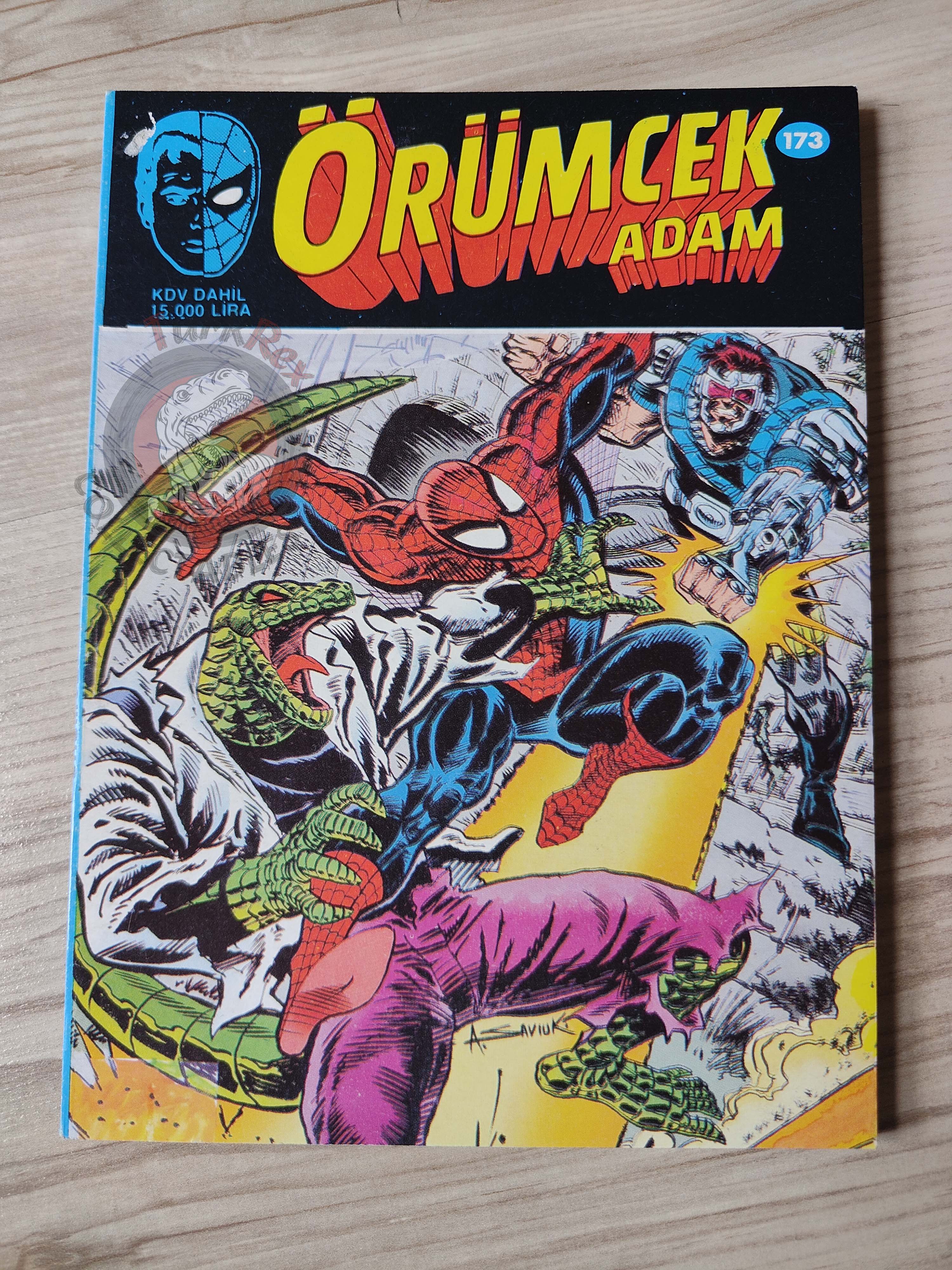 Spider-Man #173 1994 Turkish Comic Turkey Web Of #107 #108 #111 Spectacular #36 #37 #62