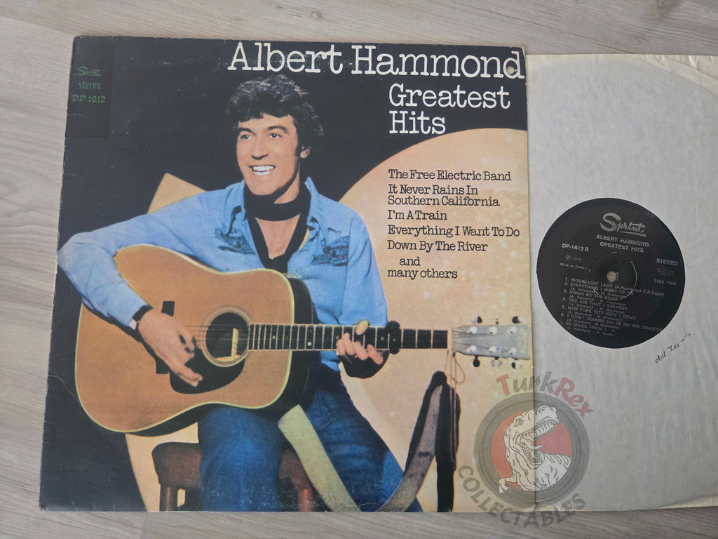 Albert Hammond – Greatest Hits Turkish Pressing Vinyl Turkey Edition