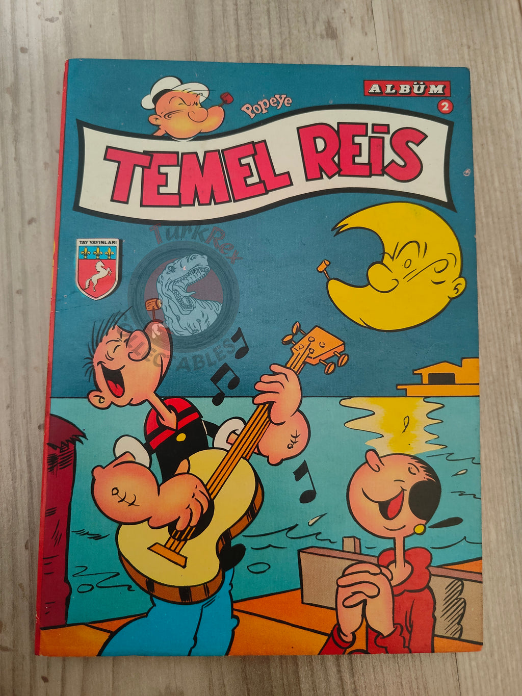 Popeye the Sailor Man #2 late 1980s Turkish Comic Turkey Agepresse