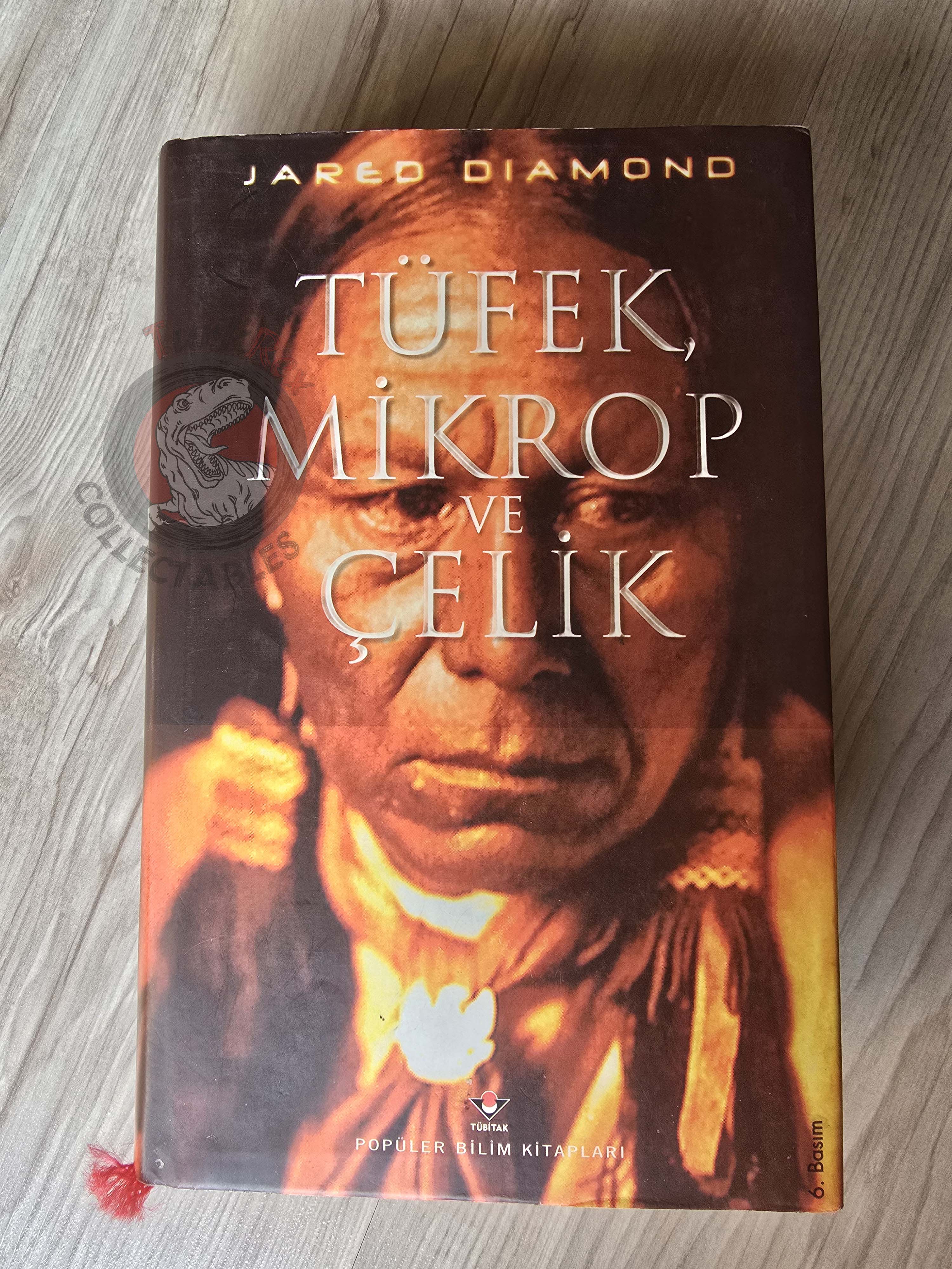 Jared Diamond – Guns, Germs, and Steel 2003 HC/DJ Turkish Book Turkey