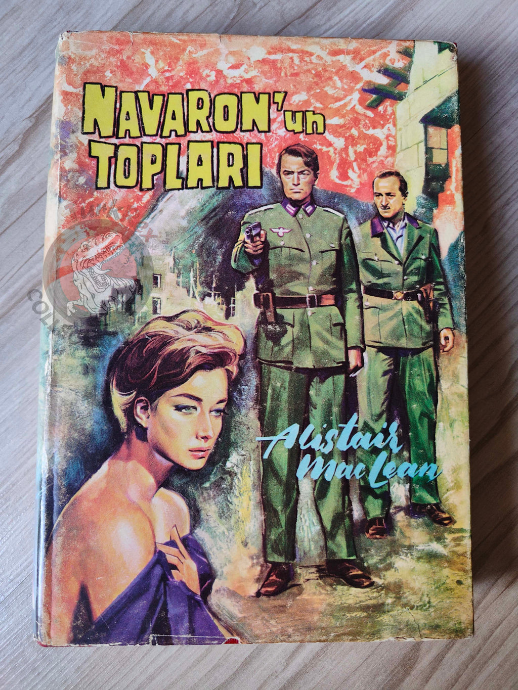 Alistair MacLean – The Guns of Navarone 1963 HC/DJ 1st Turkish Book Turkey