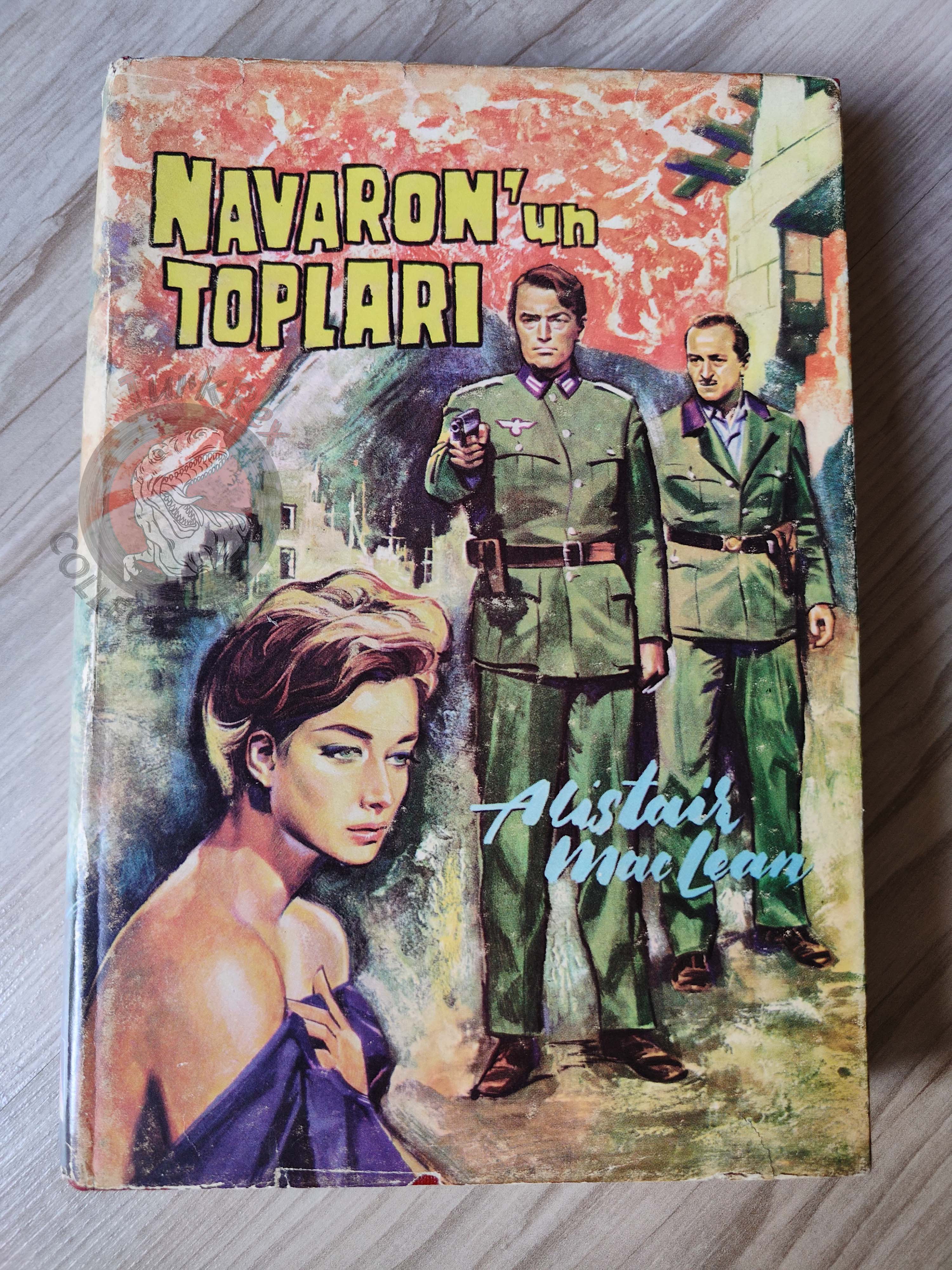 Alistair MacLean – The Guns of Navarone 1963 HC/DJ 1st Turkish Book Turkey