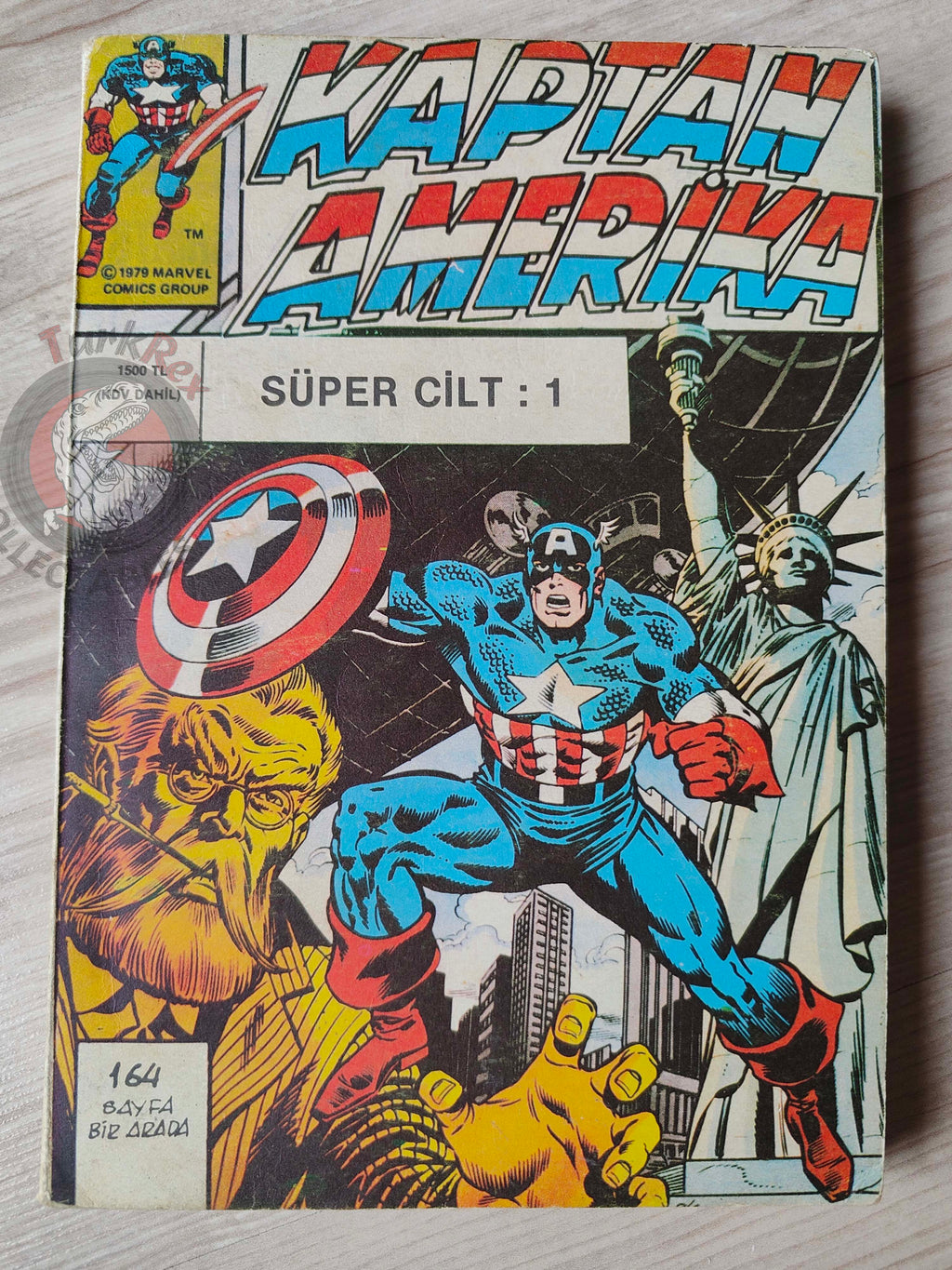 Captain America – Volume 1 1989 Turkish Comic Turkey