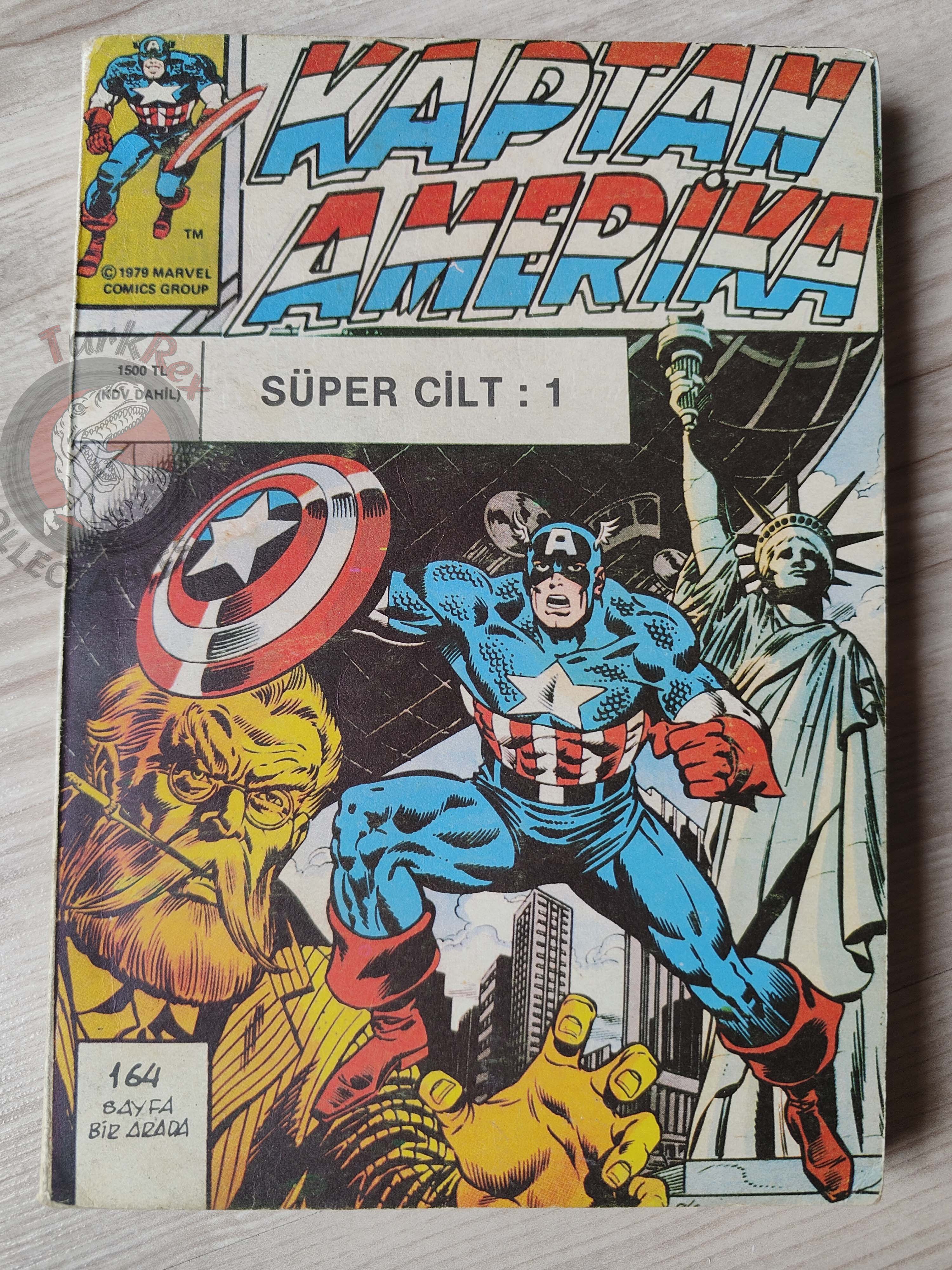 Captain America – Volume 1 1989 Turkish Comic Turkey