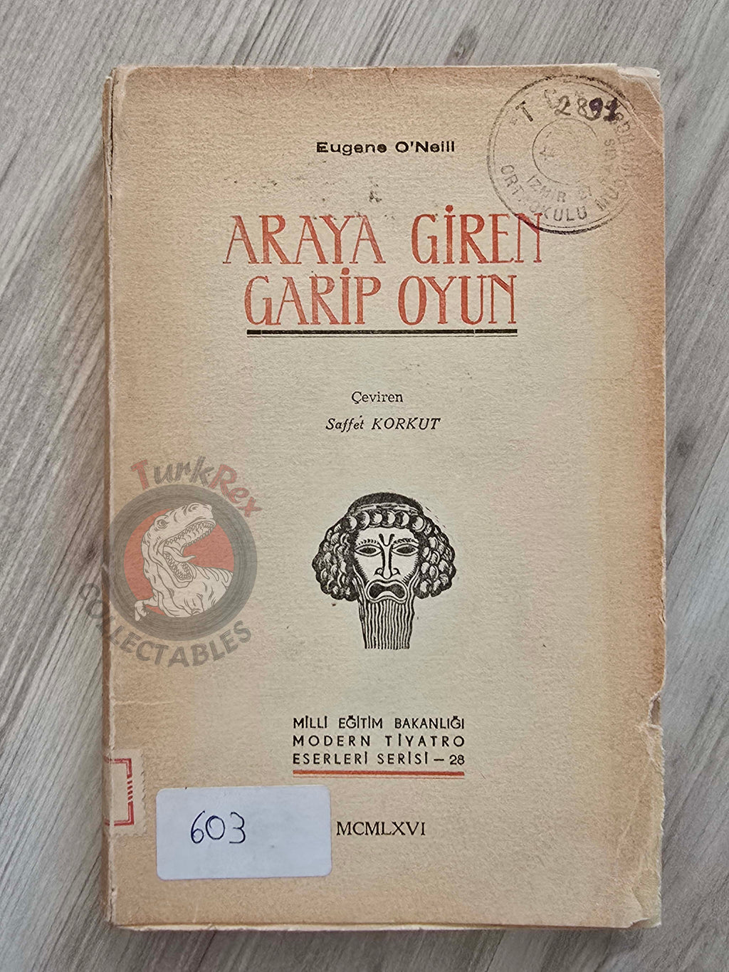 Eugene O’Neill – Strange Interlude 1966 Turkish Book Turkey
