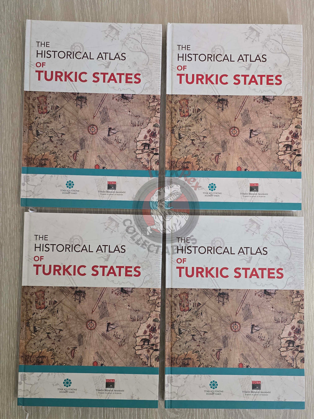 The Historical Atlas Of Turkic States Lot of 4 English Hardcover Book