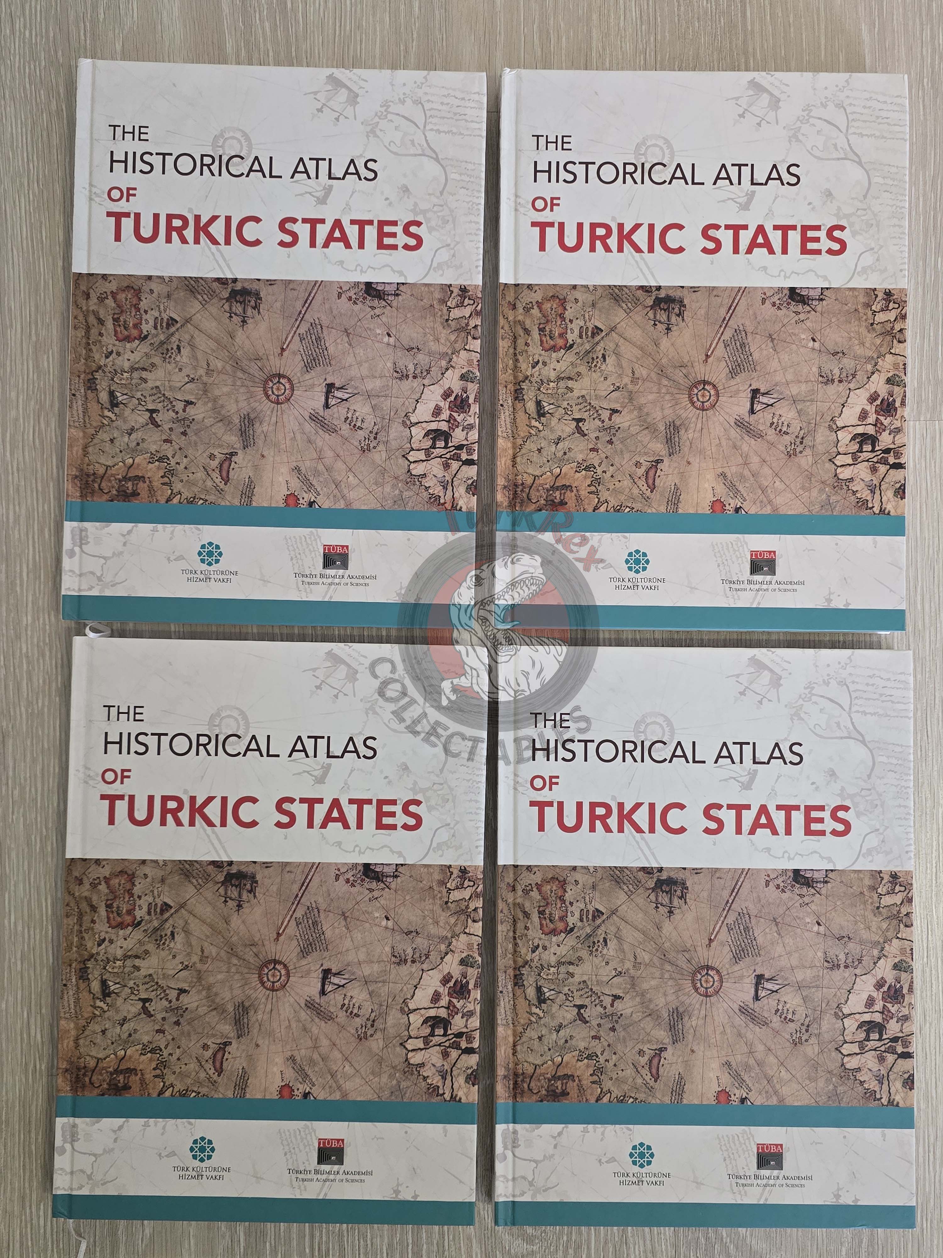 The Historical Atlas Of Turkic States Lot of 4 English Hardcover Book