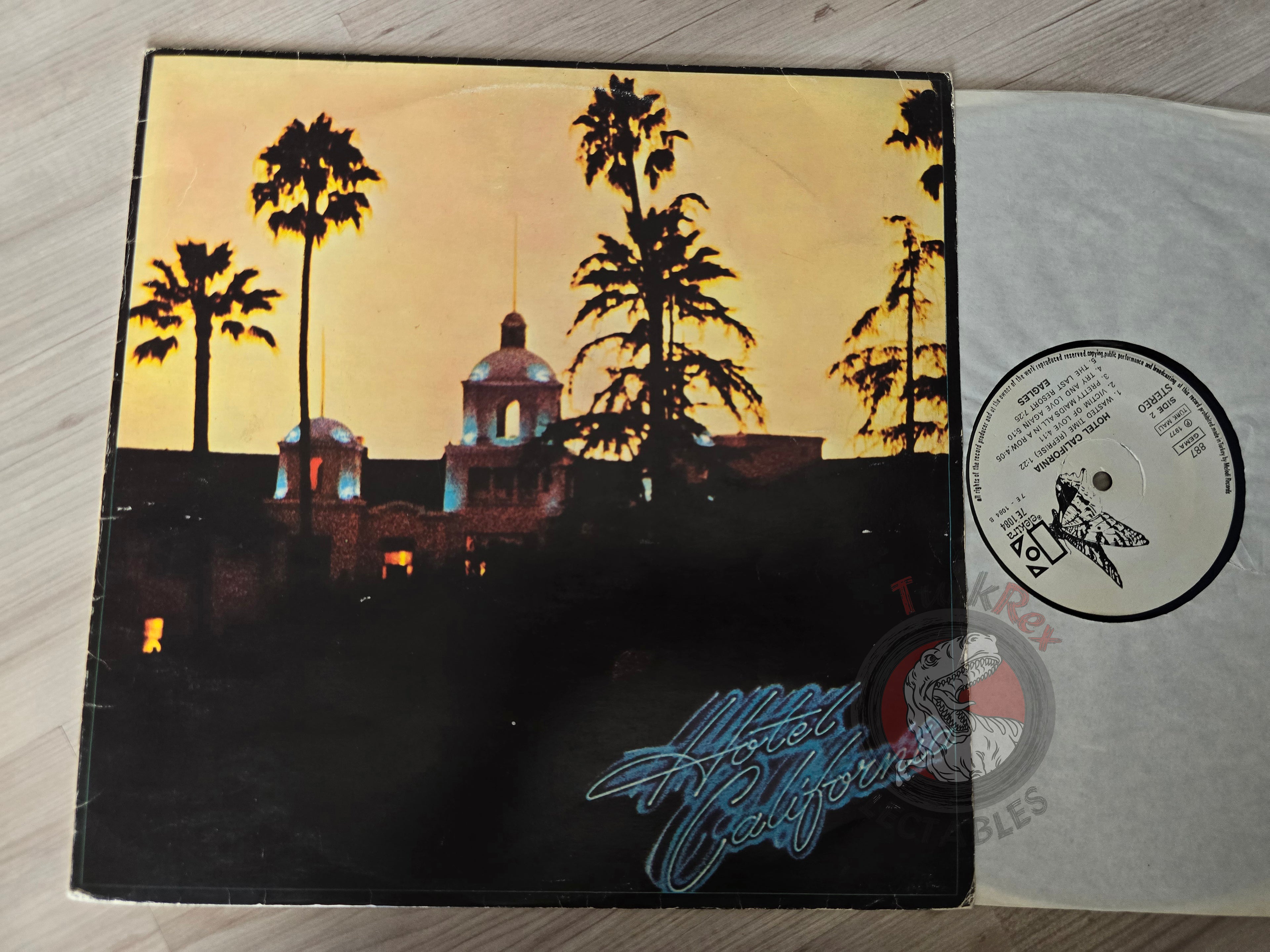 Eagles – Hotel California Turkish Pressing Vinyl Turkey Edition