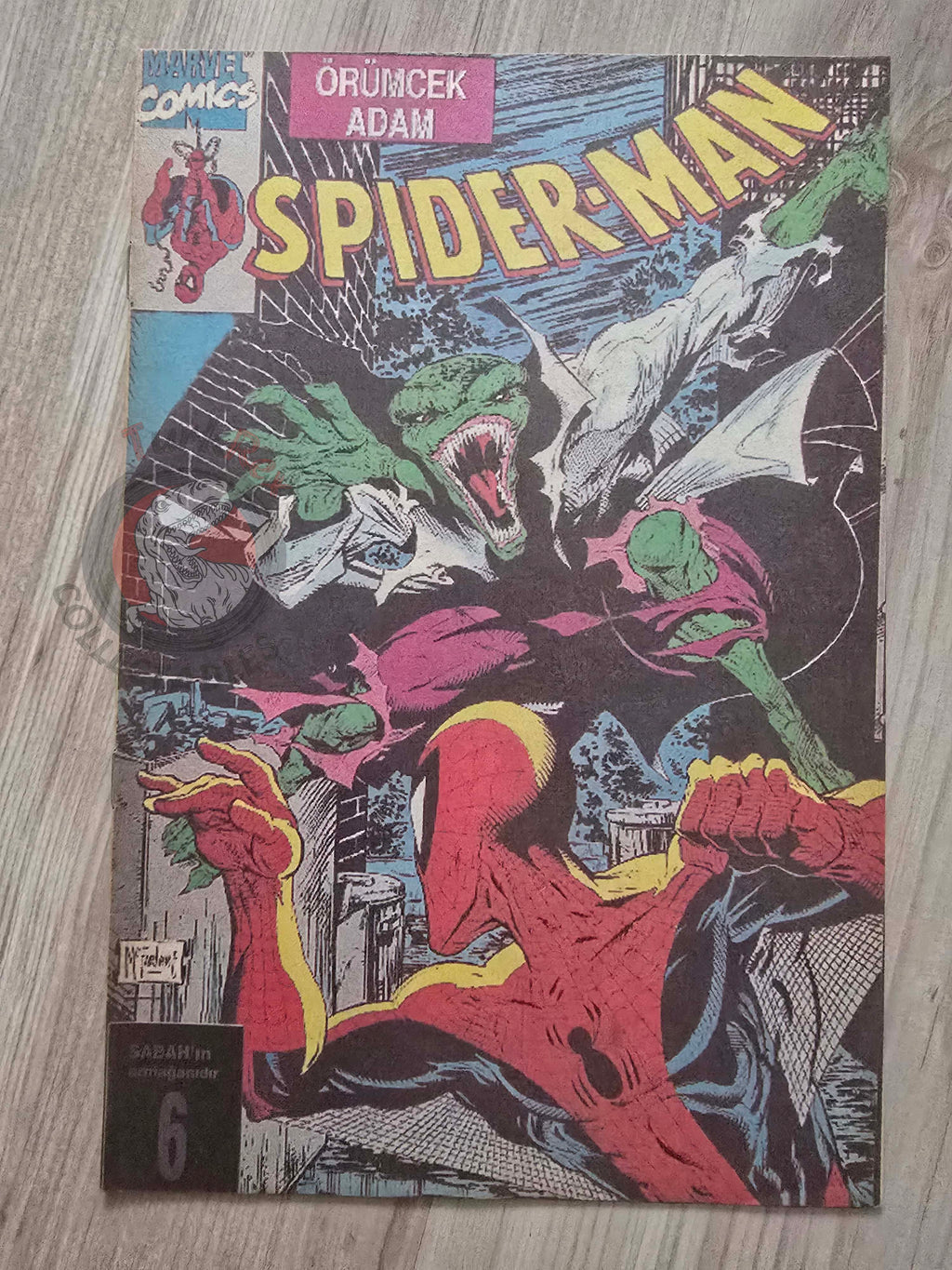 Spider-Man #6 1990s Turkish Comic Turkey Spider-Man #2 Todd McFarlane #3
