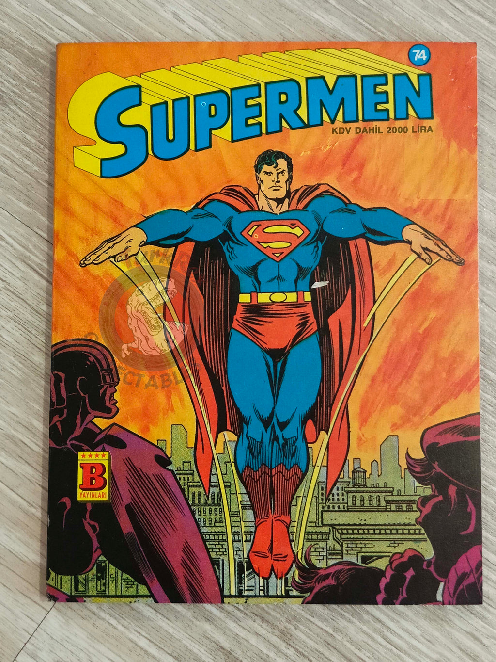 Superman #74 1990 Turkish Comic Turkey Superboy #1 #2 #3 Action Comics Annual #1 Batman