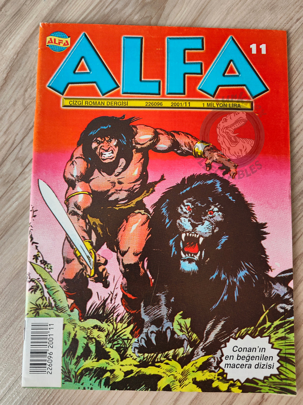 Conan The Barbarian #11 2001 Turkish Comic Turkey #96 #97 #98