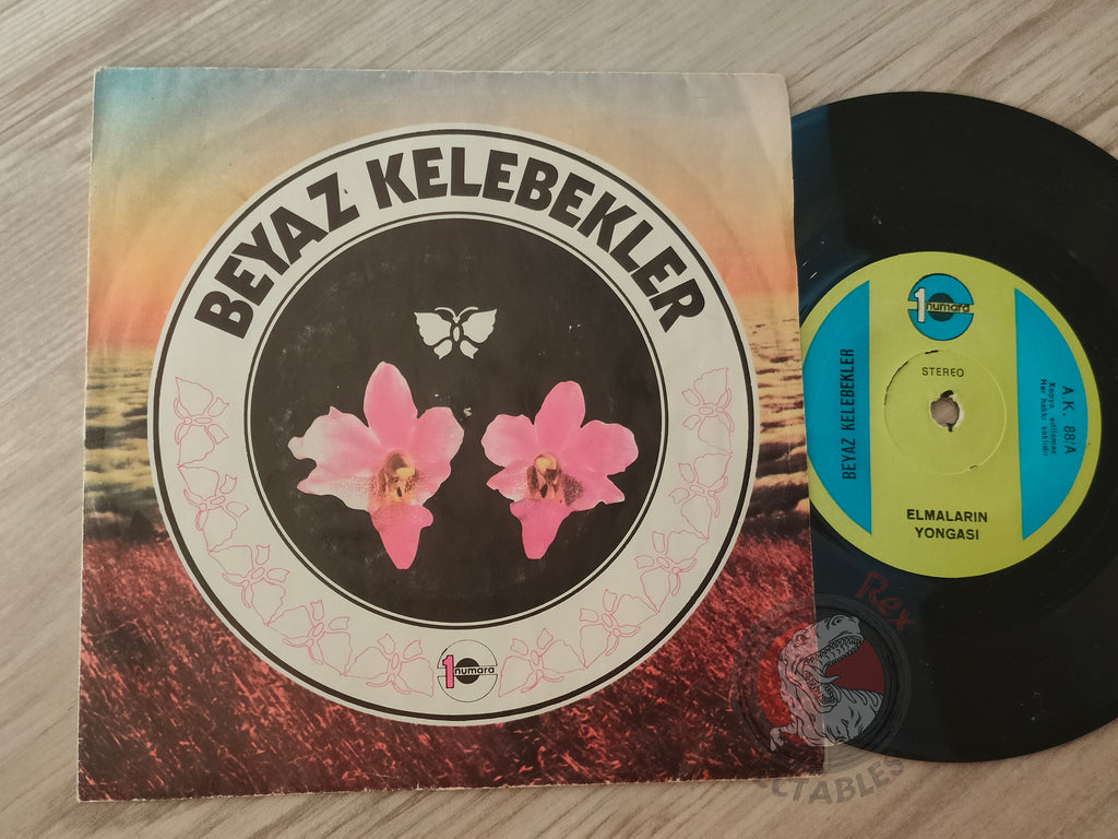 Beyaz Kelebekler – Elmaların Yongası 7" Turkish Pressing Vinyl Turkey Edition