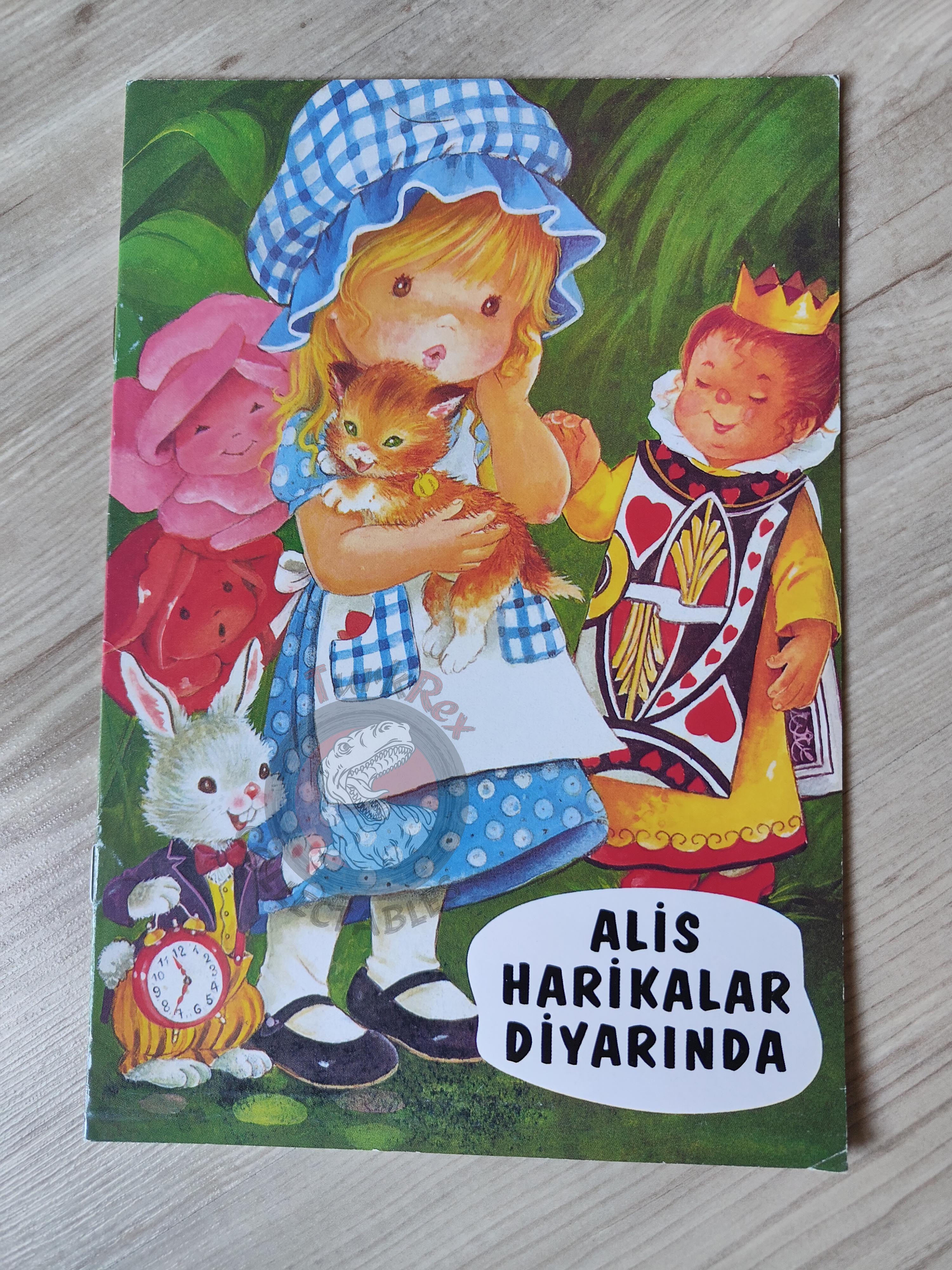Lewis Carroll – Alice in Wonderland 2006 Turkish Book Turkey Illustrated Constanza