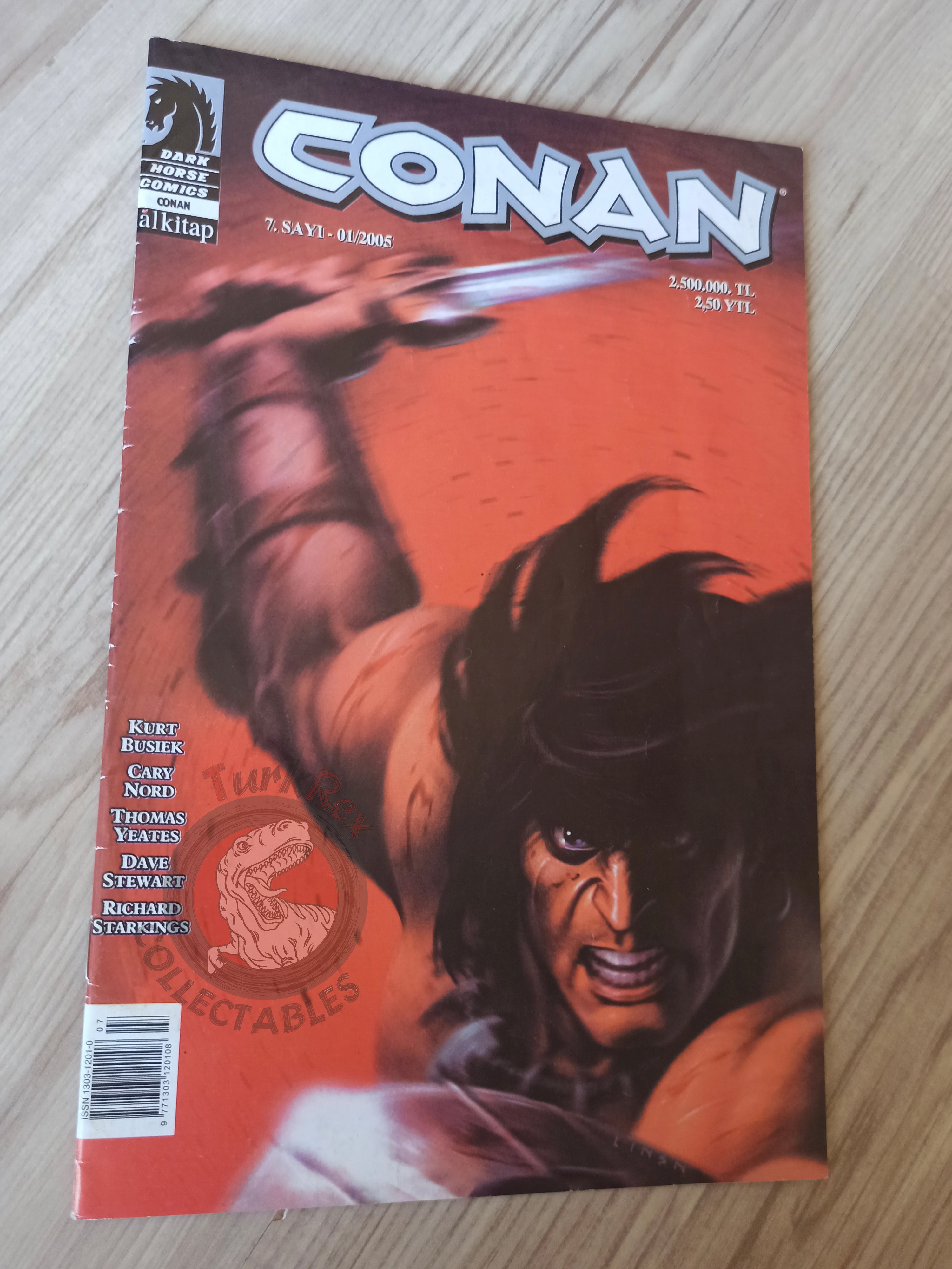 Conan the Legend #7 Turkish Comic Turkey Dark Horse Comics