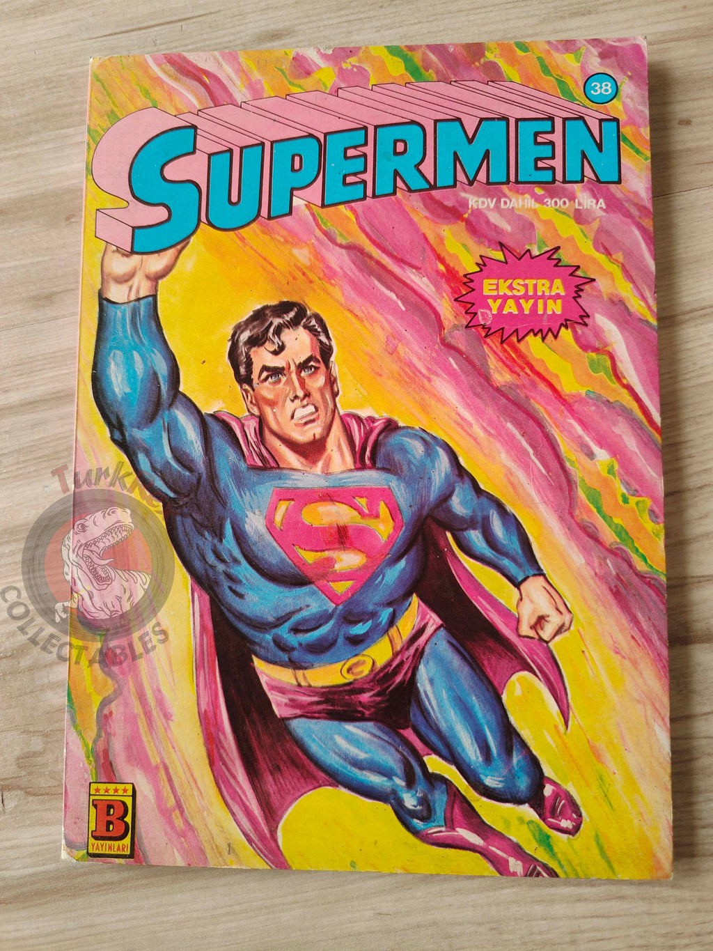 Superman #38 1985 Turkish Comic Turkey #402 Wonder Woman #269 #270 #271