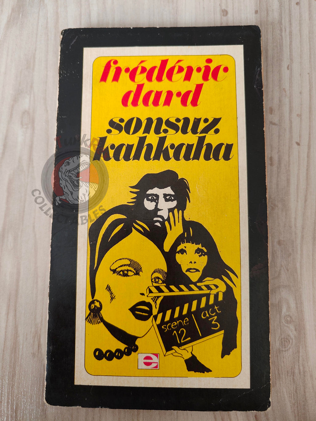 Frédéric Dard – Des Yeux Pour Pleurer 1974 1st Turkish Book Turkey