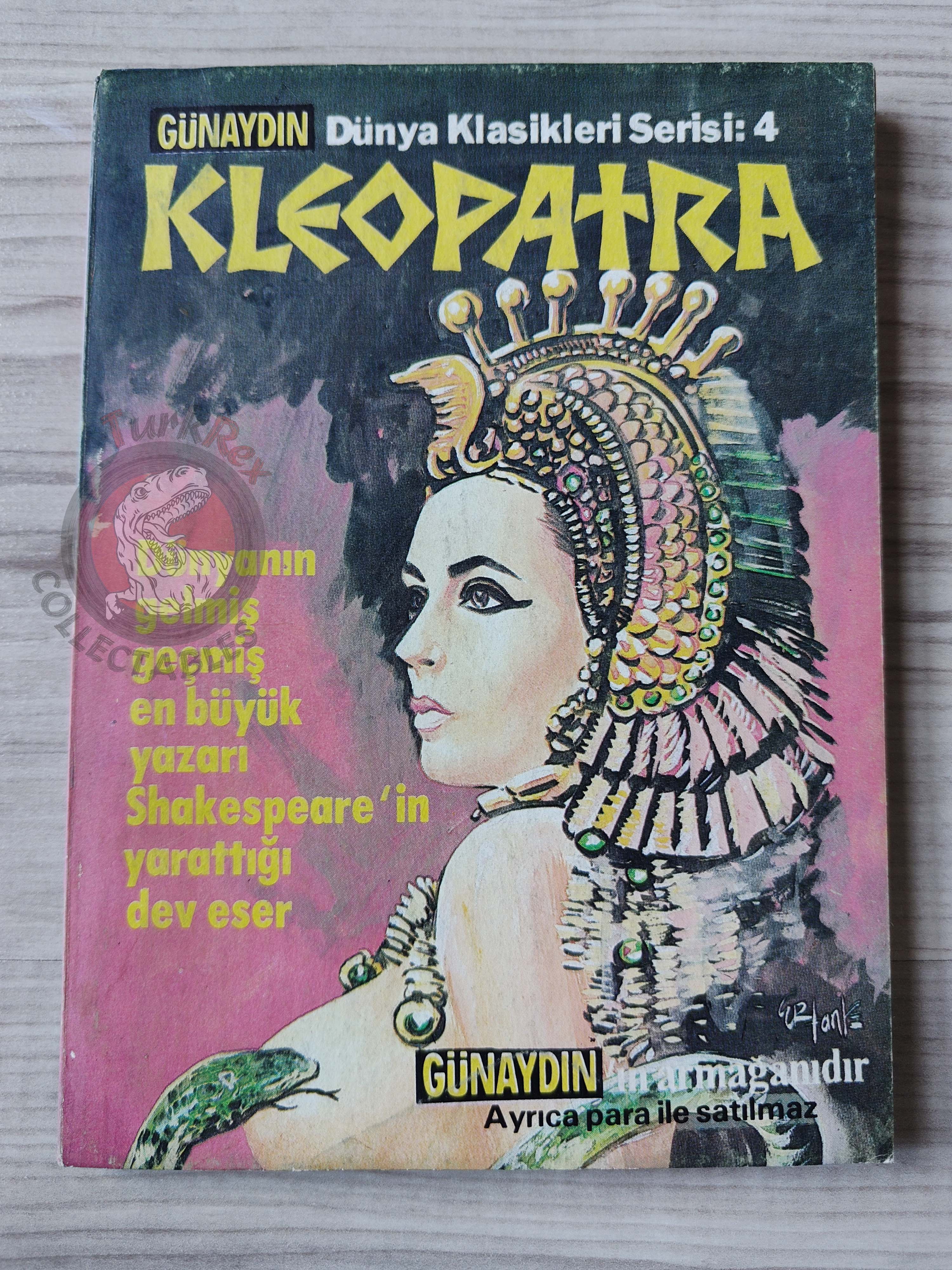 Cleopatra  – William Shakespeare Turkish Comic Turkey Classics Illustrated