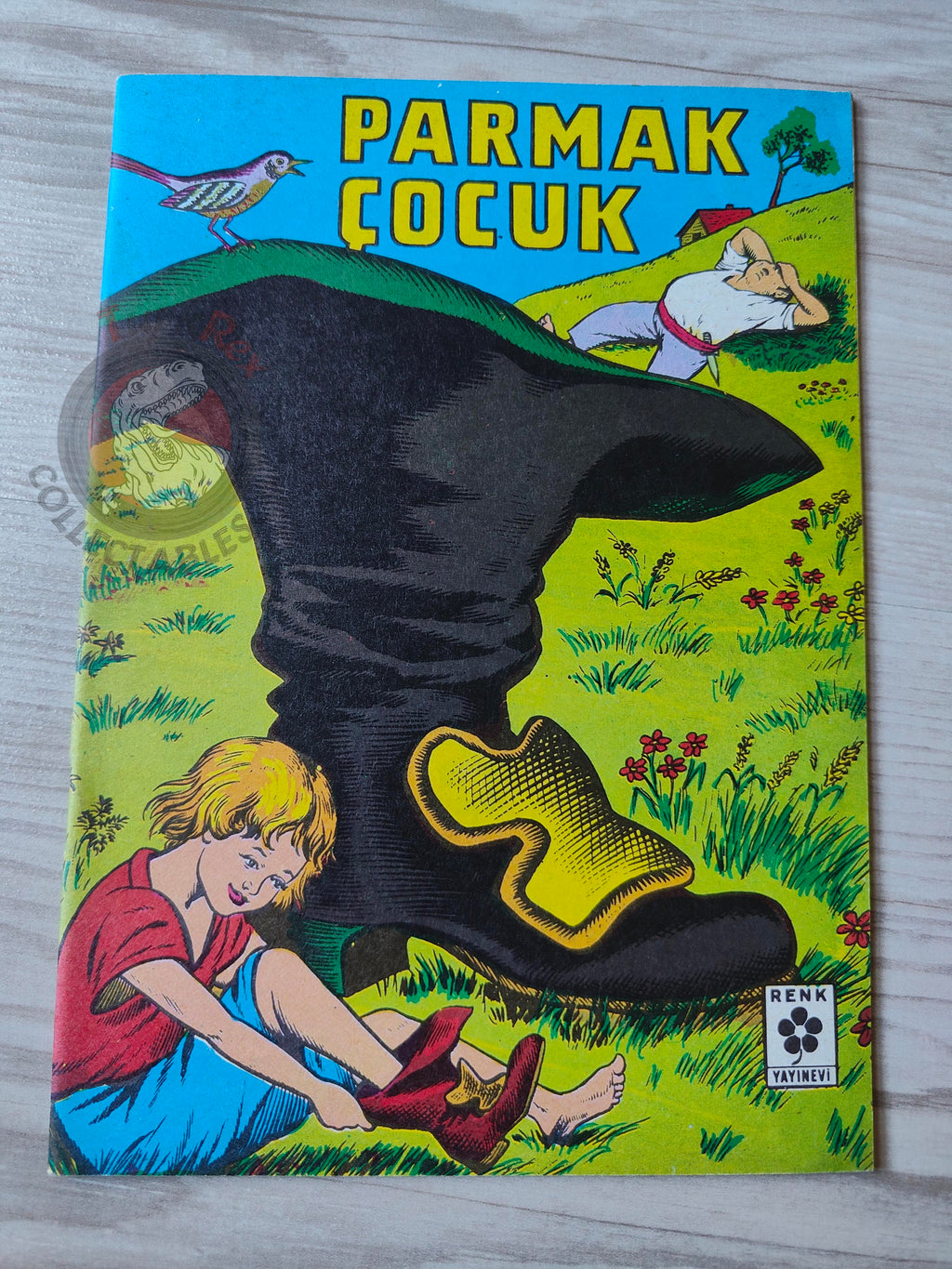 Grimm Brothers – Tom Thumb 1975 Turkish Book Turkey Illustrated