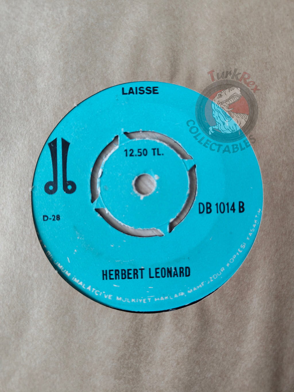 Herbert Léonard & Magic Lanterns – Laisse 7" Turkish Pressing Vinyl Turkey Edition