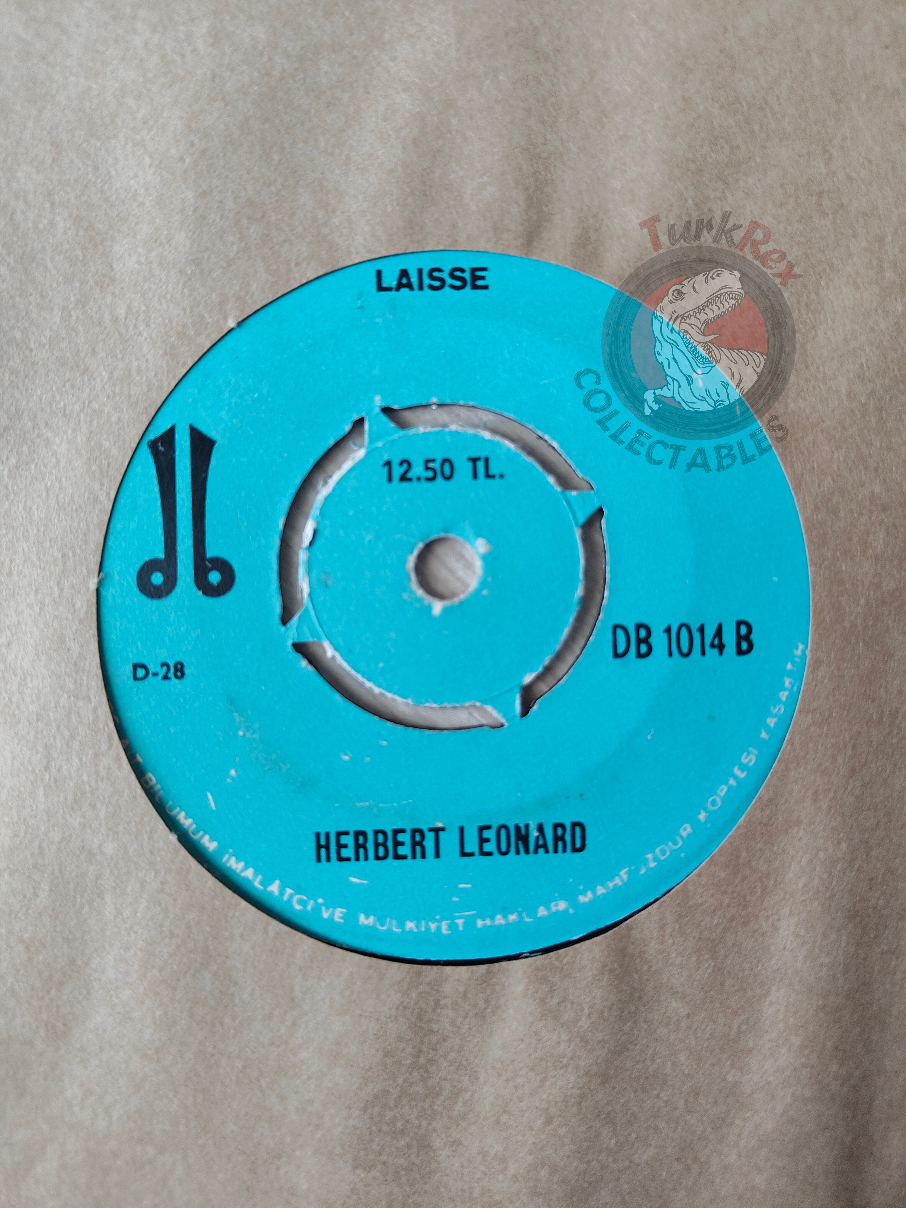 Herbert Léonard & Magic Lanterns – Laisse 7" Turkish Pressing Vinyl Turkey Edition