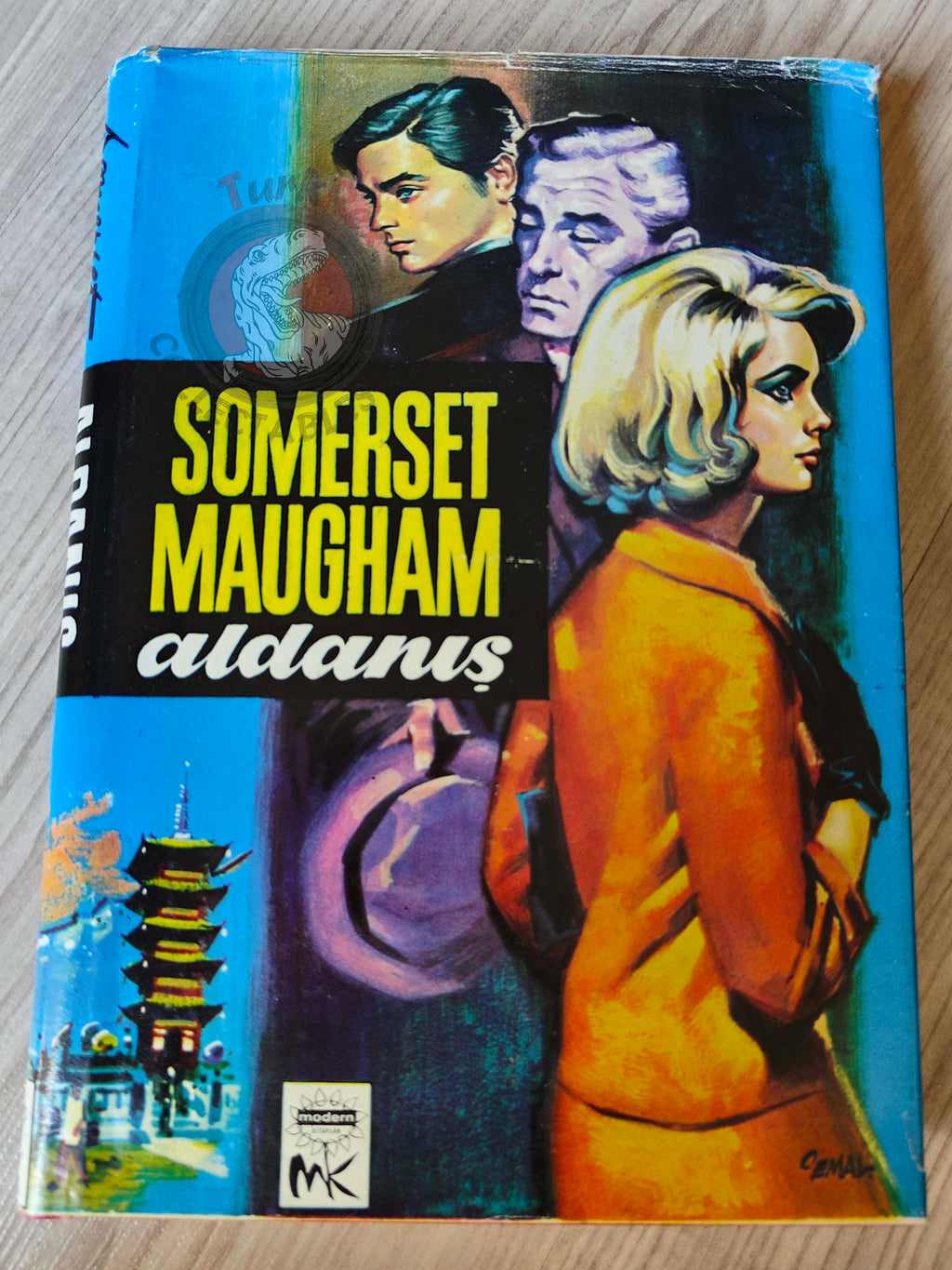 Somerset Maugham – The Painted Veil 1965 HC/DJ 1st Turkish Book Turkey