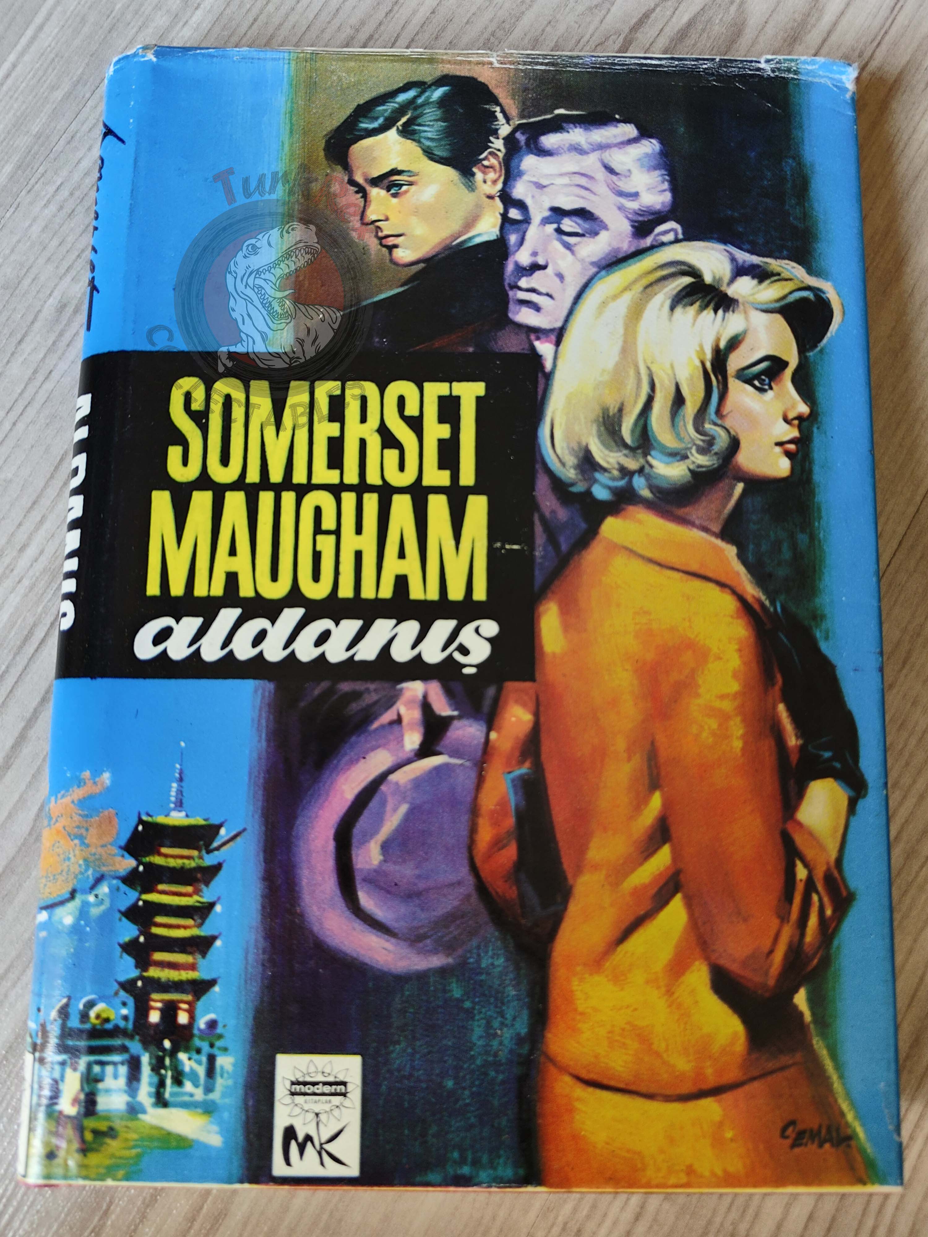Somerset Maugham – The Painted Veil 1965 HC/DJ 1st Turkish Book Turkey
