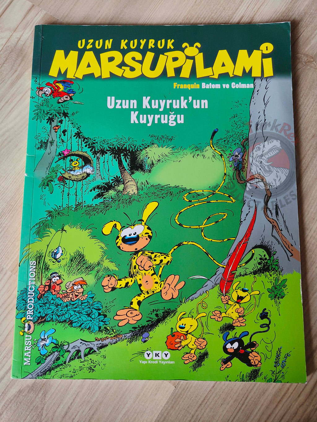 Marsupilami #1 La queue du Marsupilami Turkish Comic Turkey