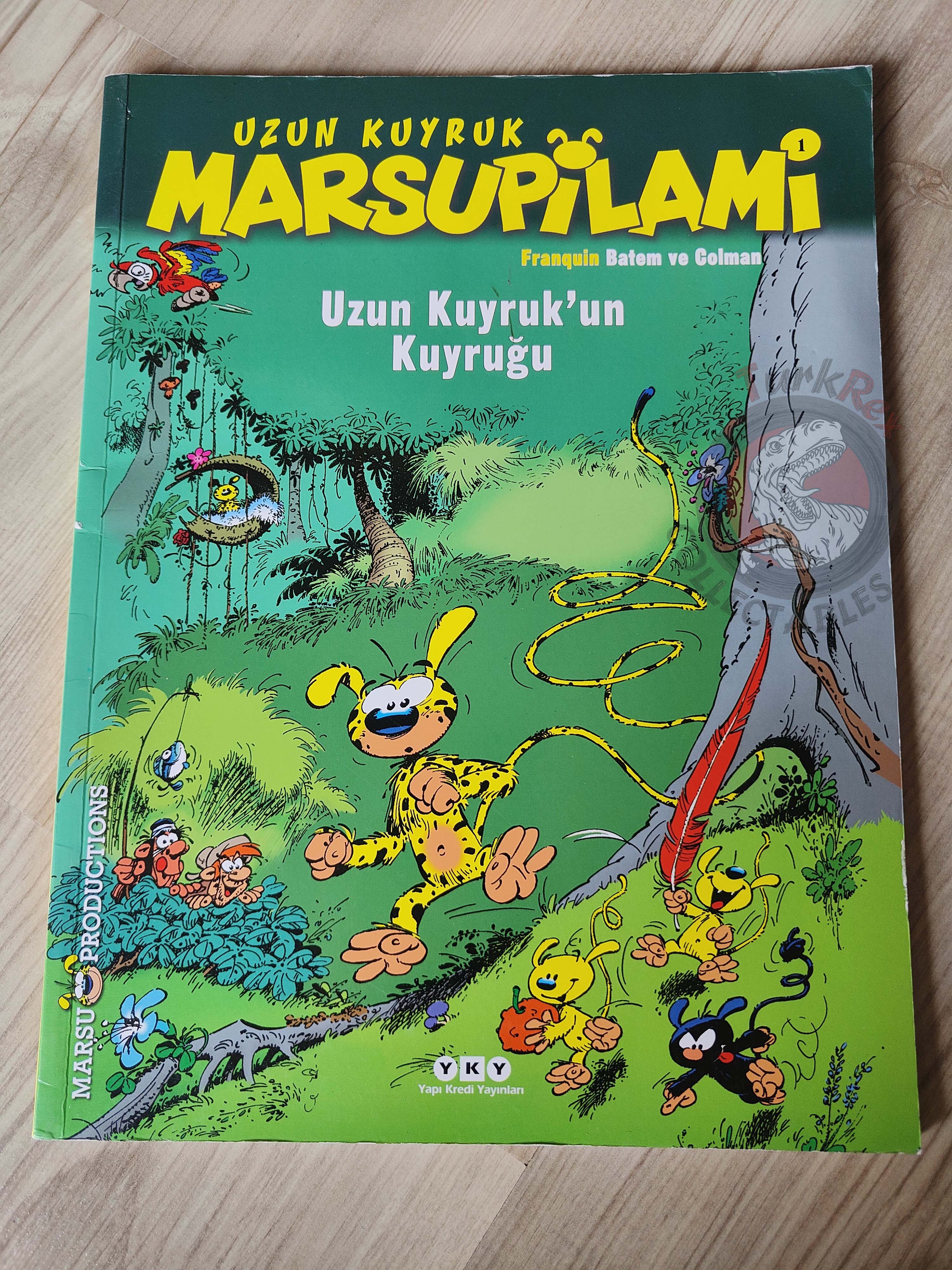 Marsupilami #1 La queue du Marsupilami Turkish Comic Turkey