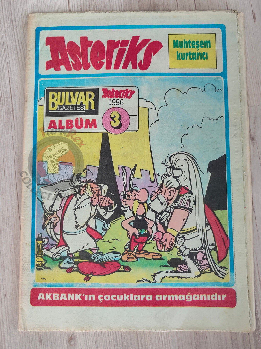 Asterix – Asterix in Corsica 1986 Turkish Edition Comic Turkey