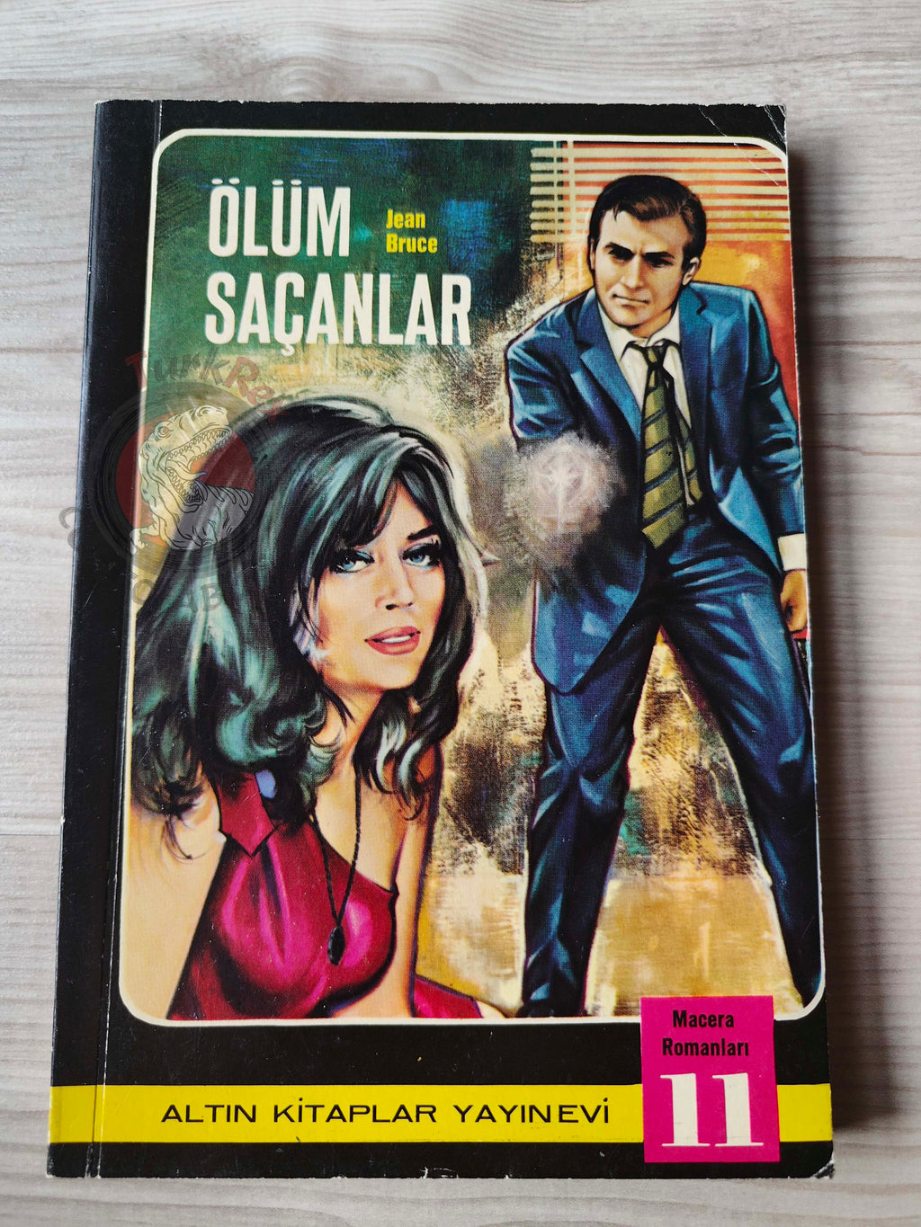 Jean Bruce O.S.S. 117 Coup d’éclat à Pretoria 1966 1st Turkish Book Turkey John Pratt