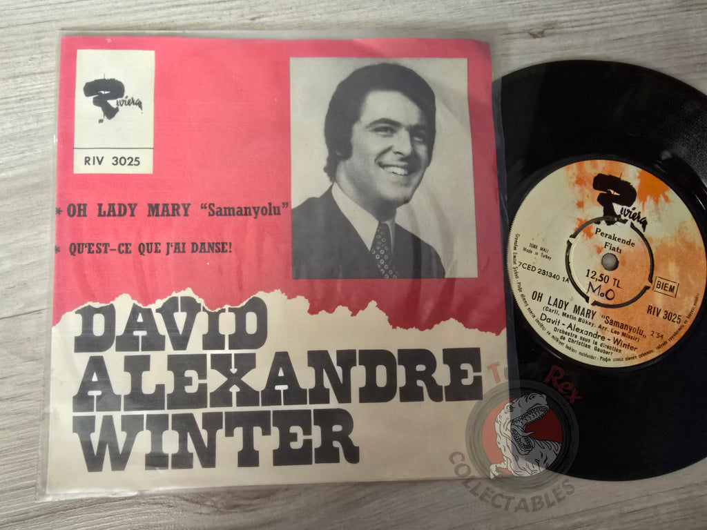 David Alexandre Winter – Oh Lady Mary 7" Turkish Pressing Vinyl Turkey Edition