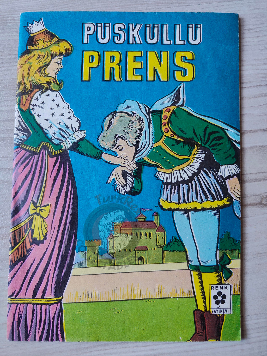 Grimm Brothers – The Frog Prince 1975 Turkish Book Turkey Illustrated