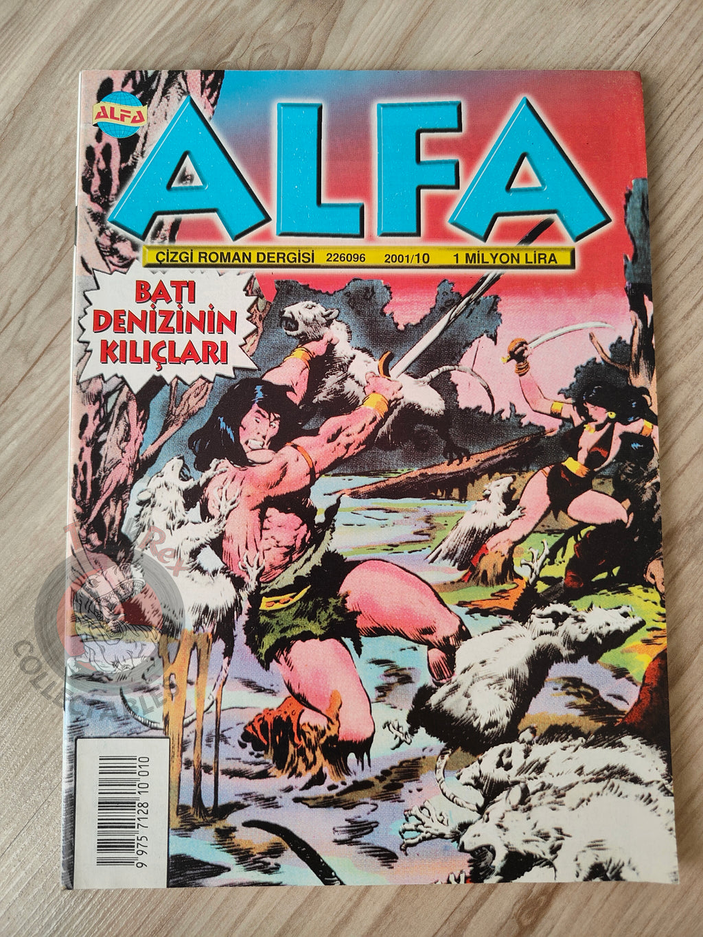 Conan The Barbarian #10 2001 Turkish Comic Turkey #92 #93 #94 #95