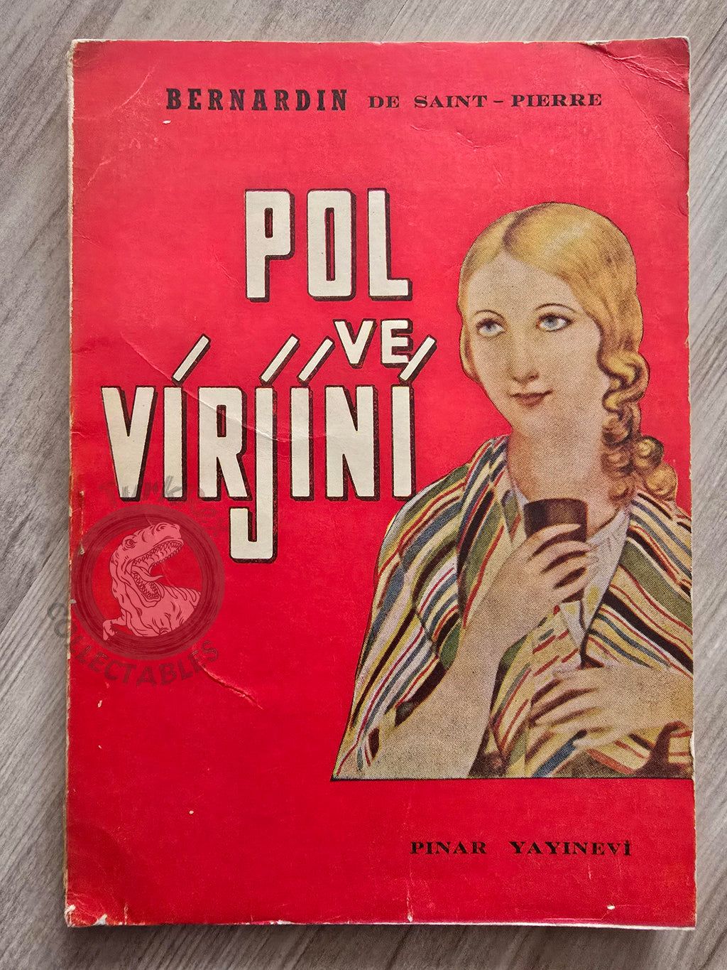 Bernardin de Saint-Pierre – Paul et Virginie 1963 Turkish Book Turkey