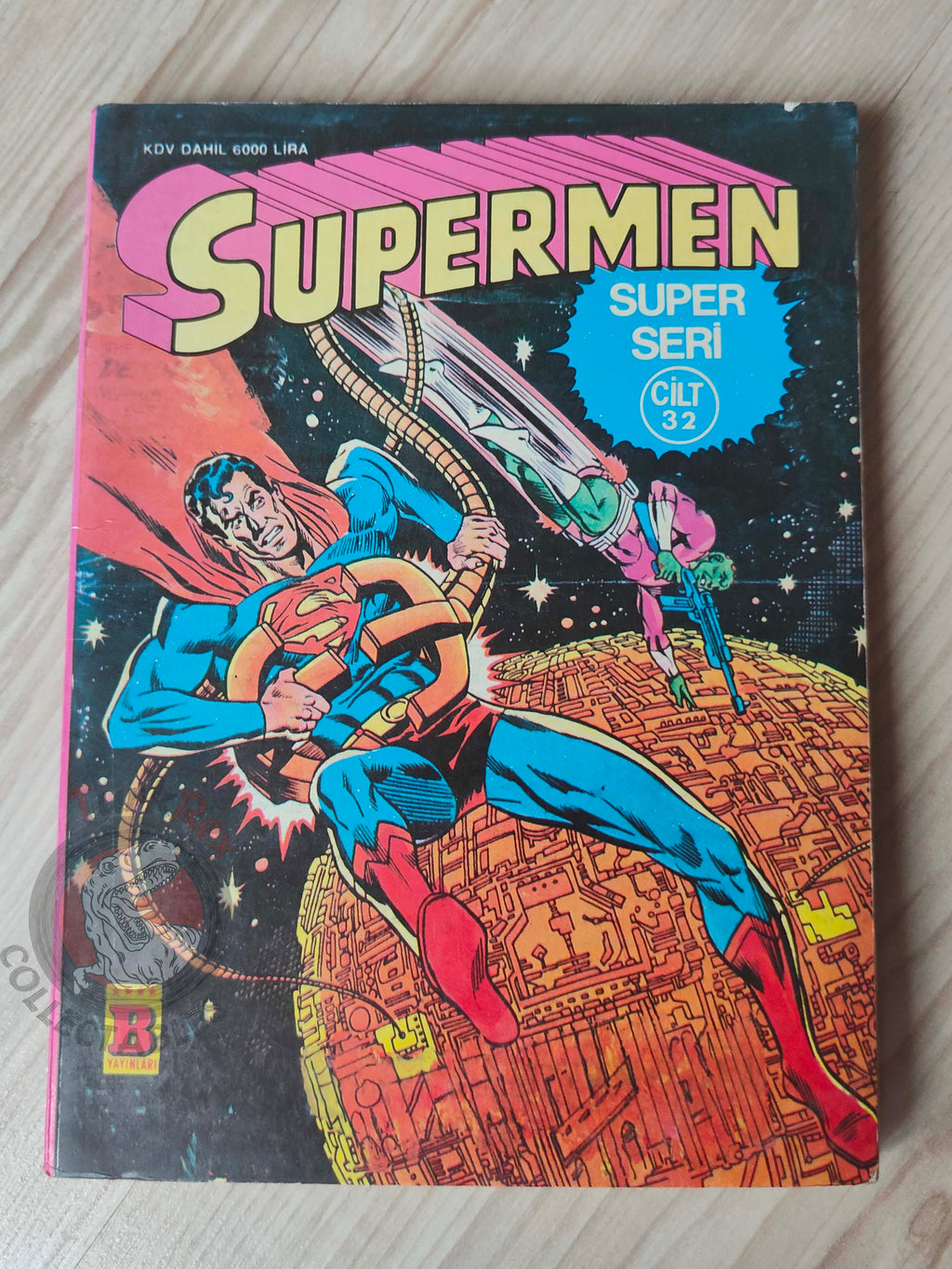 Superman Vol #32 1992 Turkish Comic Turkey Action Comics #528 The Man of Steel #1