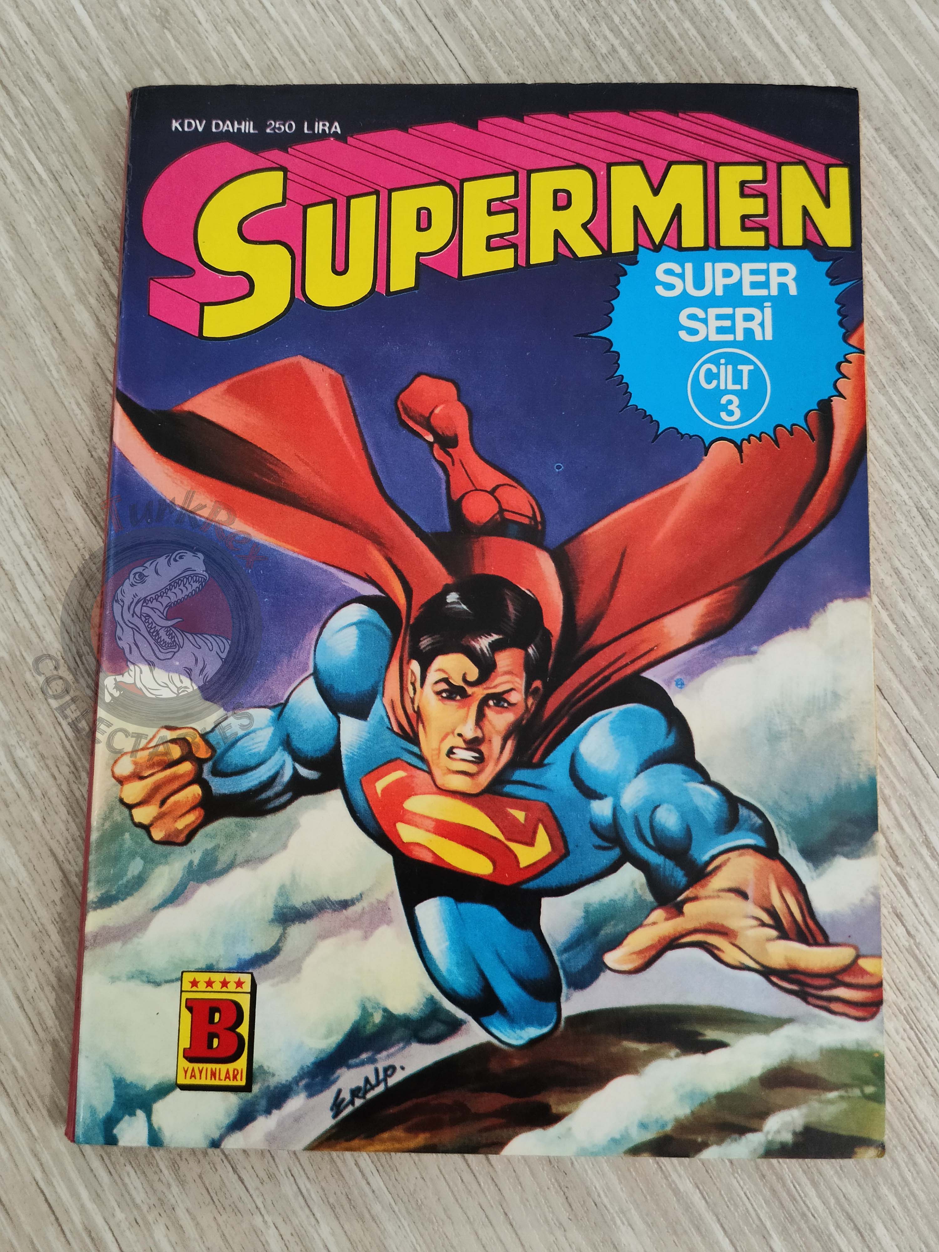 Superman Vol #3 1989 Turkish Comic Turkey Krypton Chronicles  #3 DC Comics Presents #3