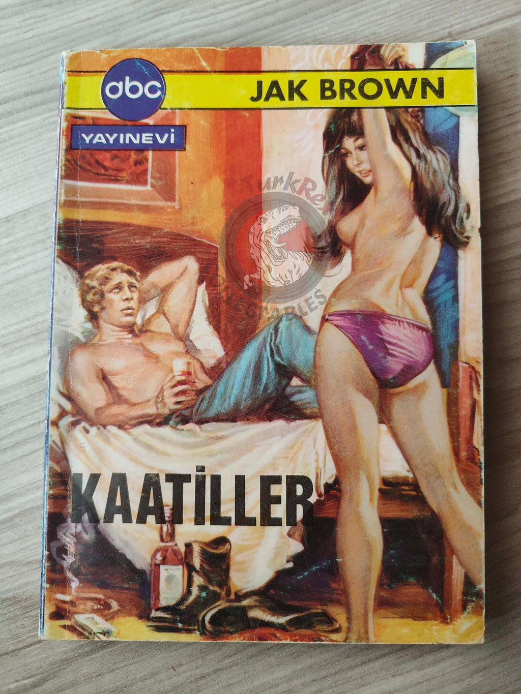 Lomax Quinn – Jack Brown #4 1971 Turkish Book Turkey