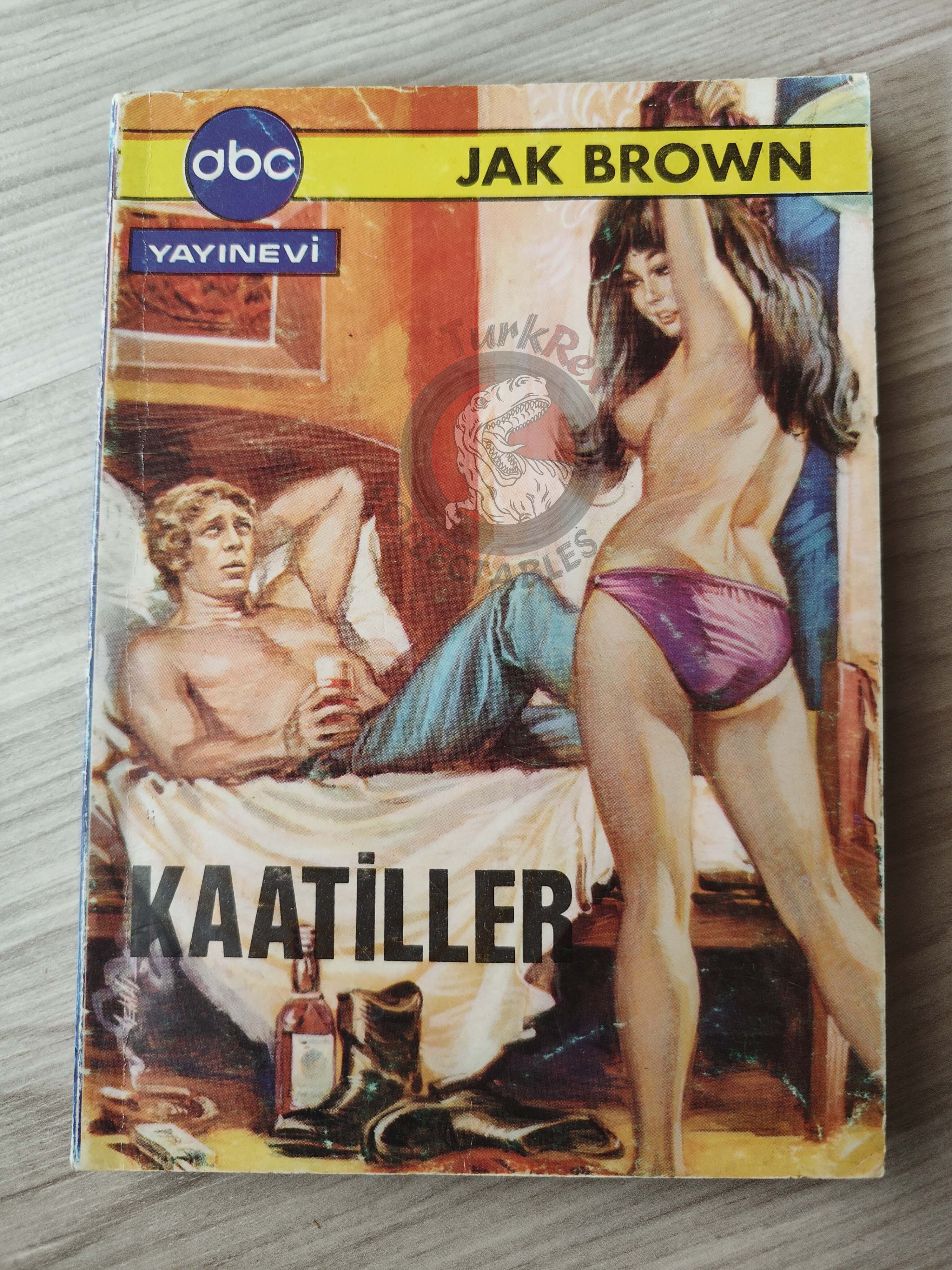 Lomax Quinn – Jack Brown #4 1971 Turkish Book Turkey
