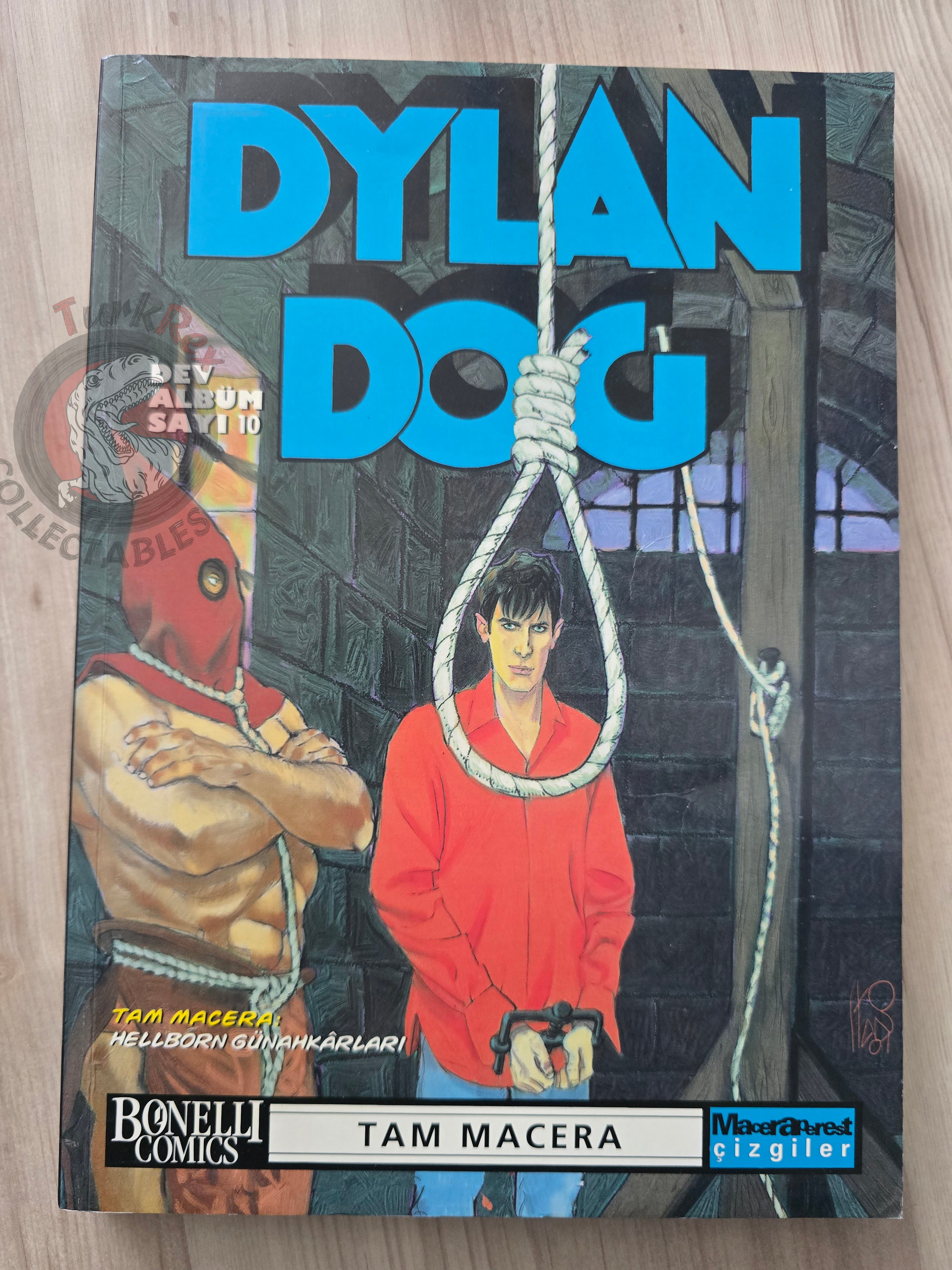 Dylan Dog Gigante #10 2008 Turkish Comic Turkey I Peccatori Di Hellborn