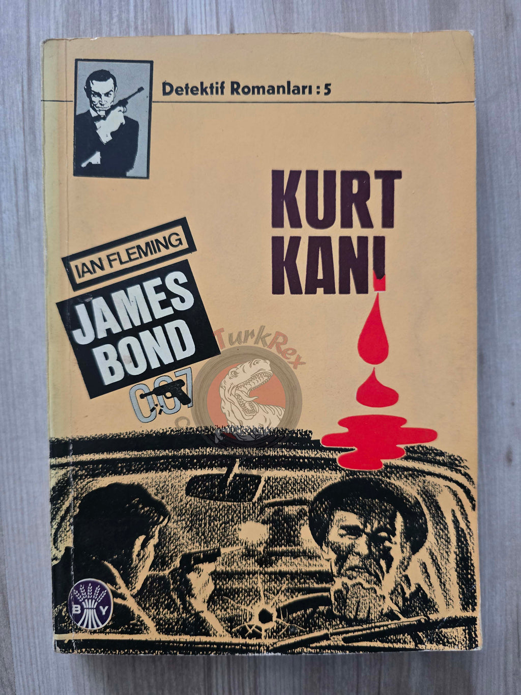 James Bond - On Her Majesty’s Secret Service 1965 1st Turkish Book Turkey Ian Fleming