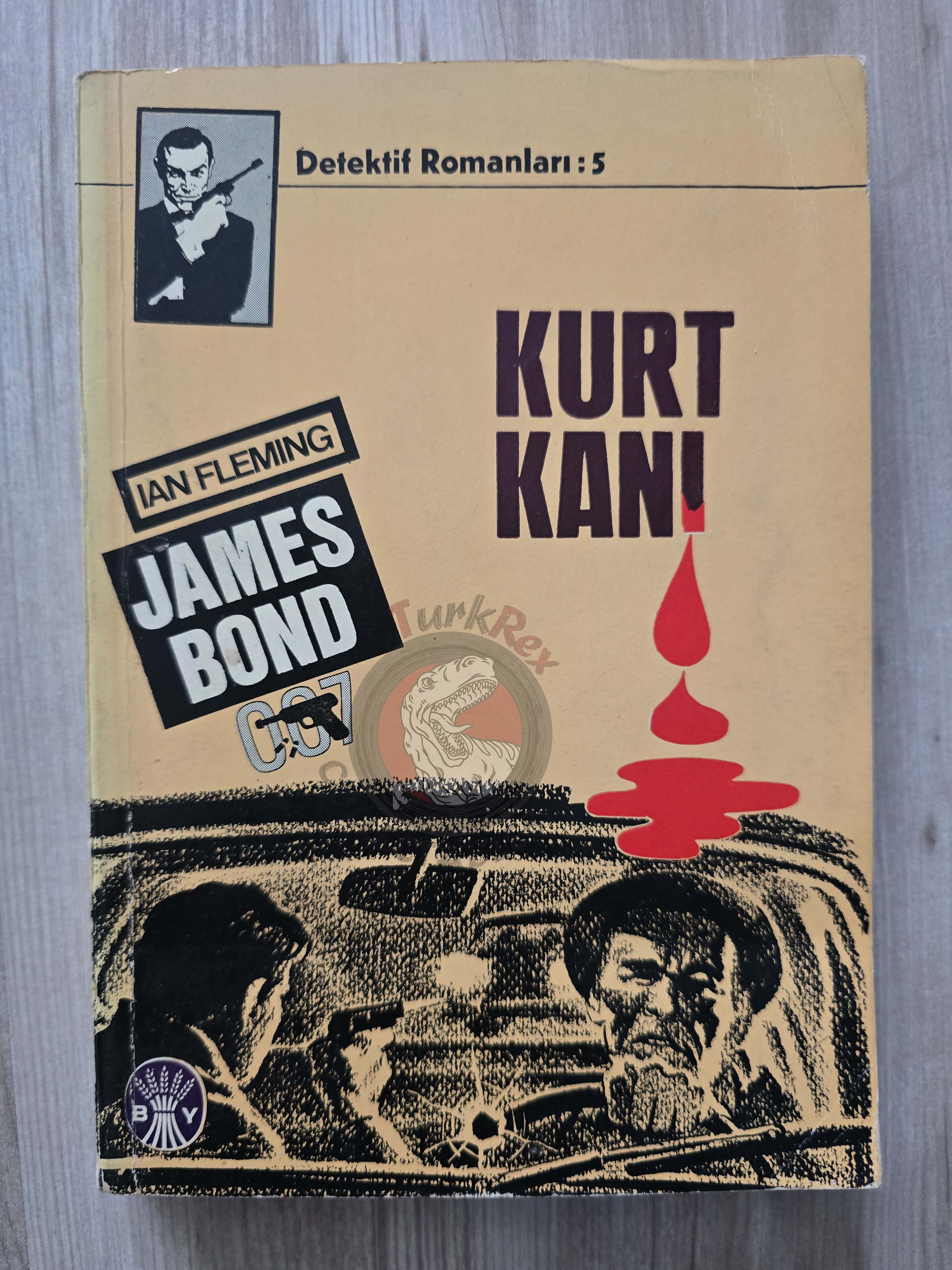 James Bond - On Her Majesty’s Secret Service 1965 1st Turkish Book Turkey Ian Fleming
