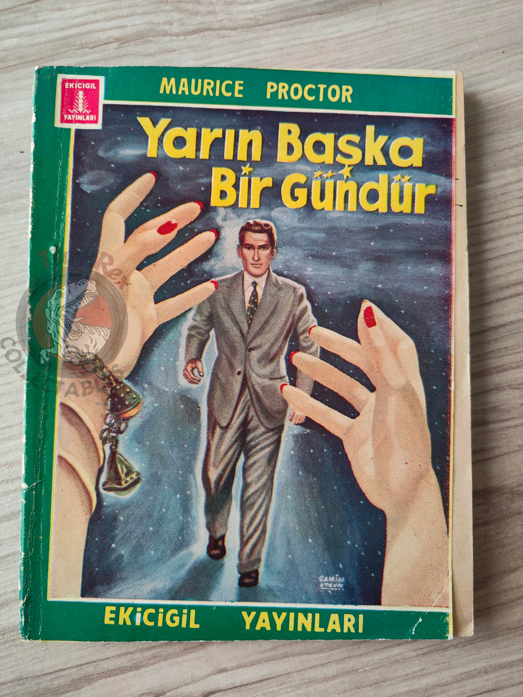 W. R. Burnett – Tomorrow's Another Day 1955 1st Turkish Book Turkey