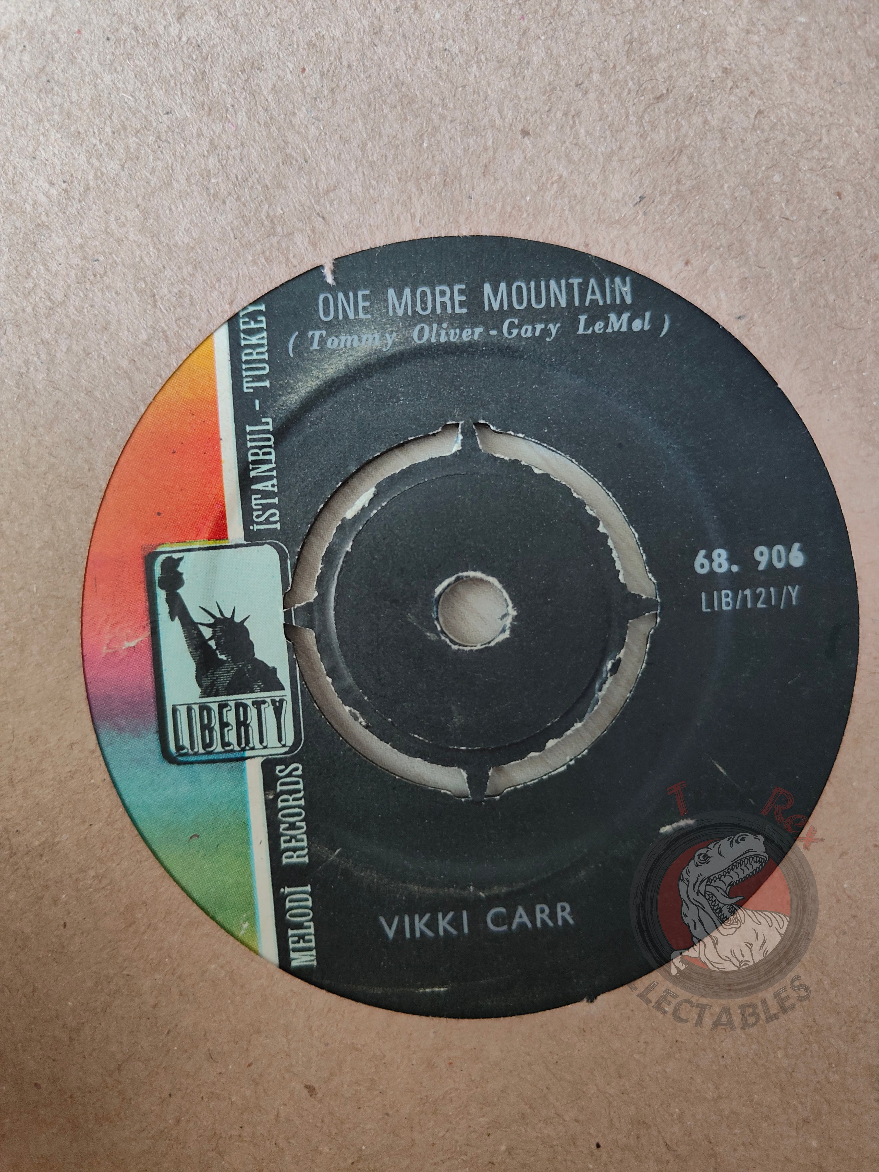 Vikki Carr – The Lesson 7" Turkish Pressing Vinyl Turkey Edition